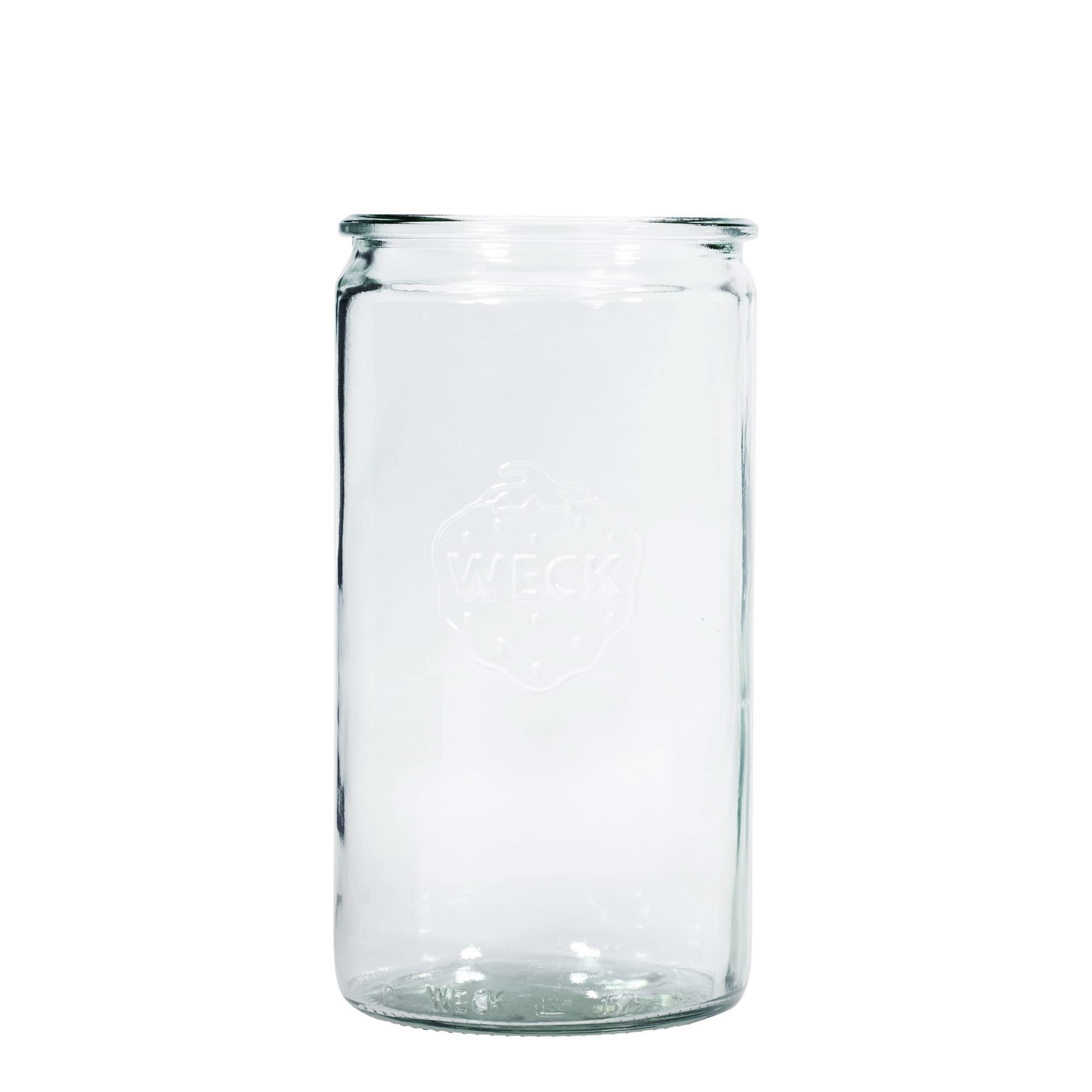 1,575 ml WECK cylinder glass, opening: round rim