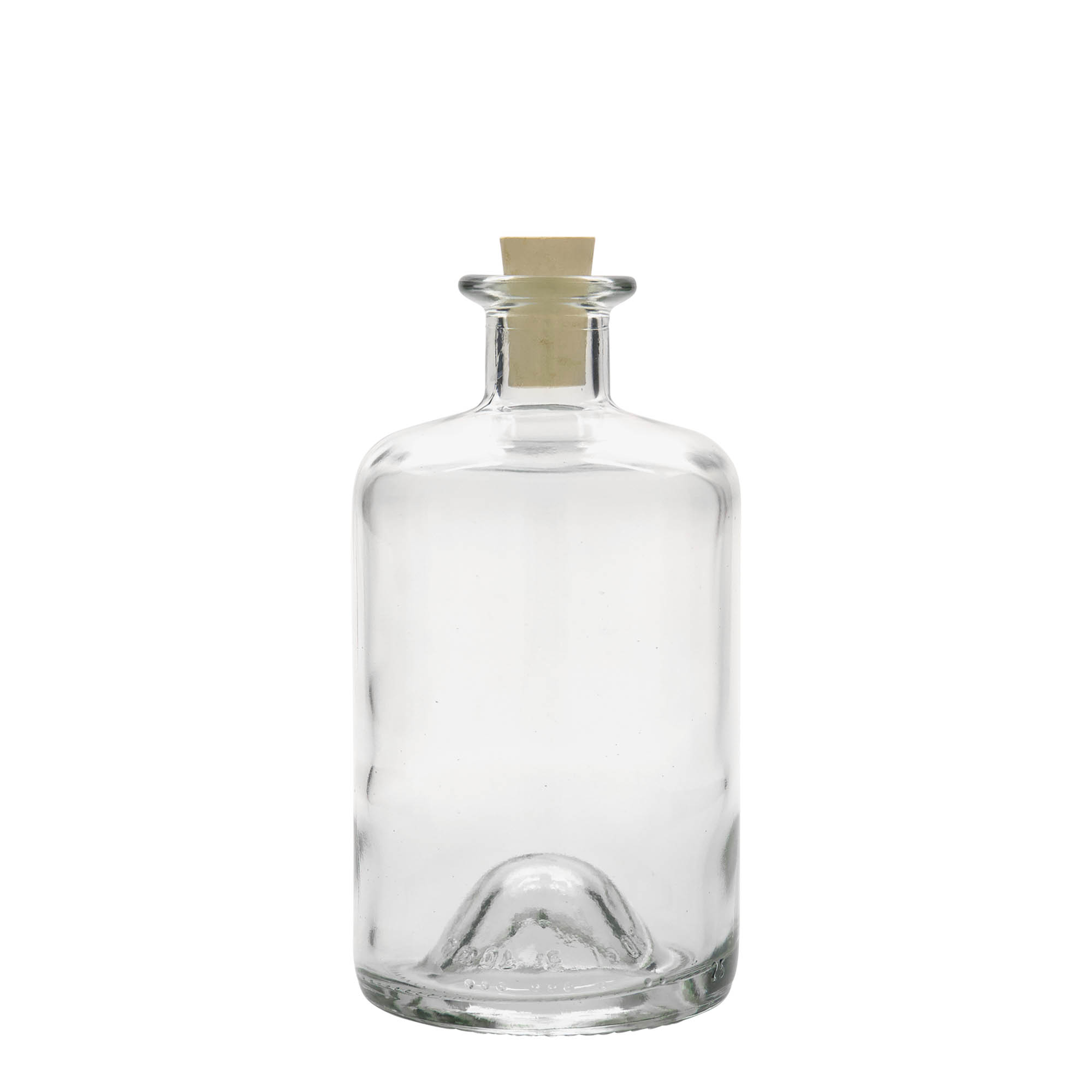 500 ml glass bottle apothecary, opening: cork 500 ml glass bottle apothecary, opening: cork