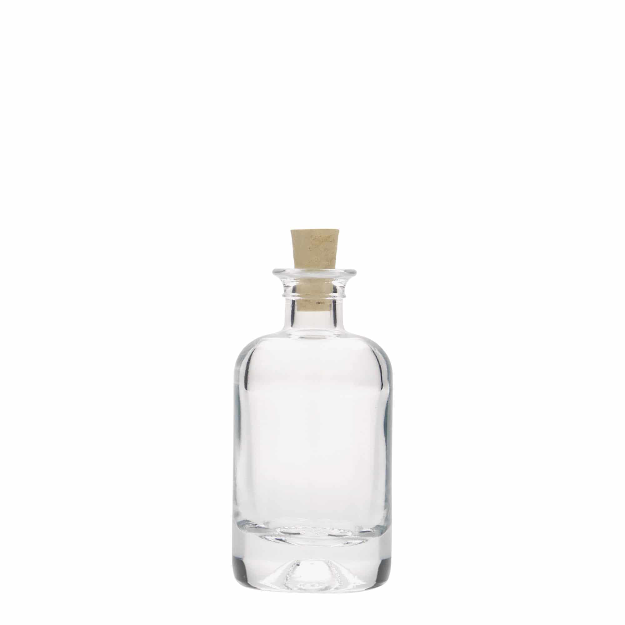 40 ml glass bottle apothecary, opening: cork