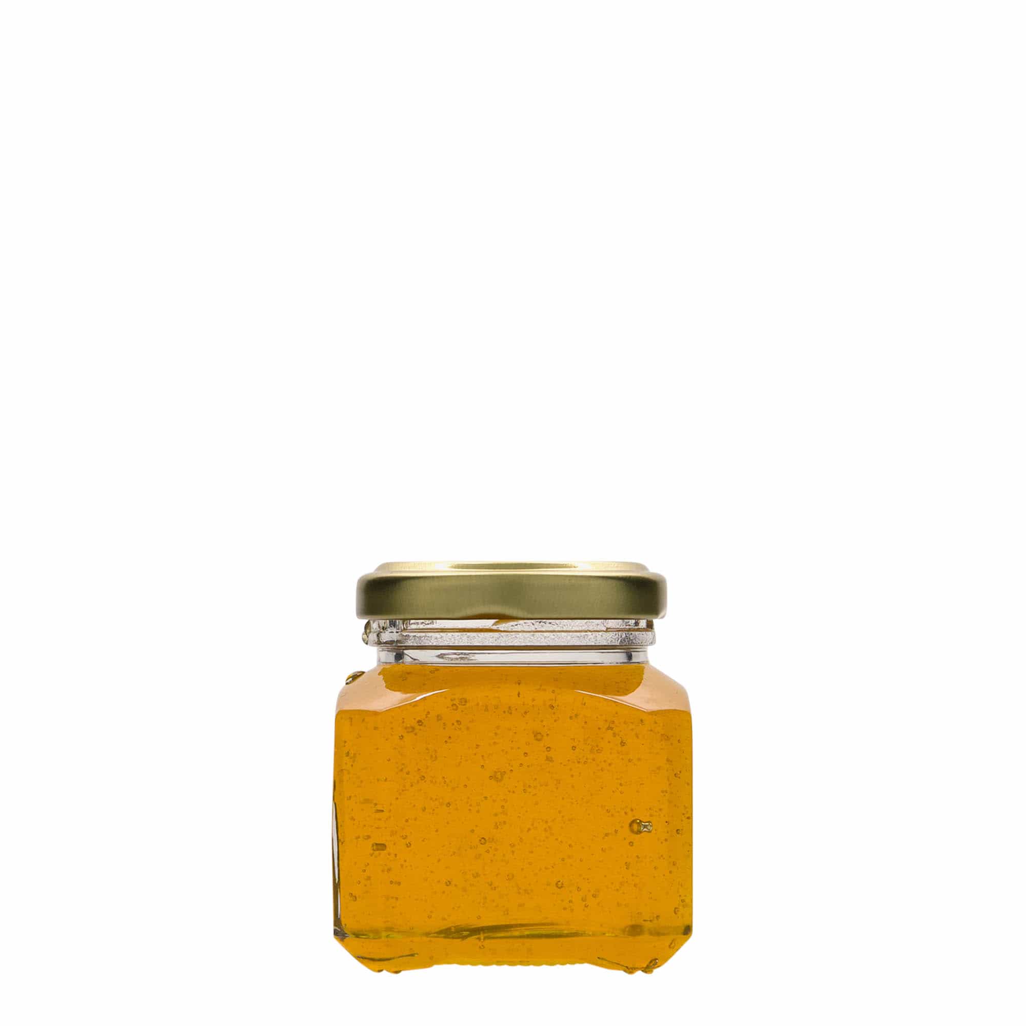 106 ml square glass ‘Milan’, opening: Twist-off (TO 48)