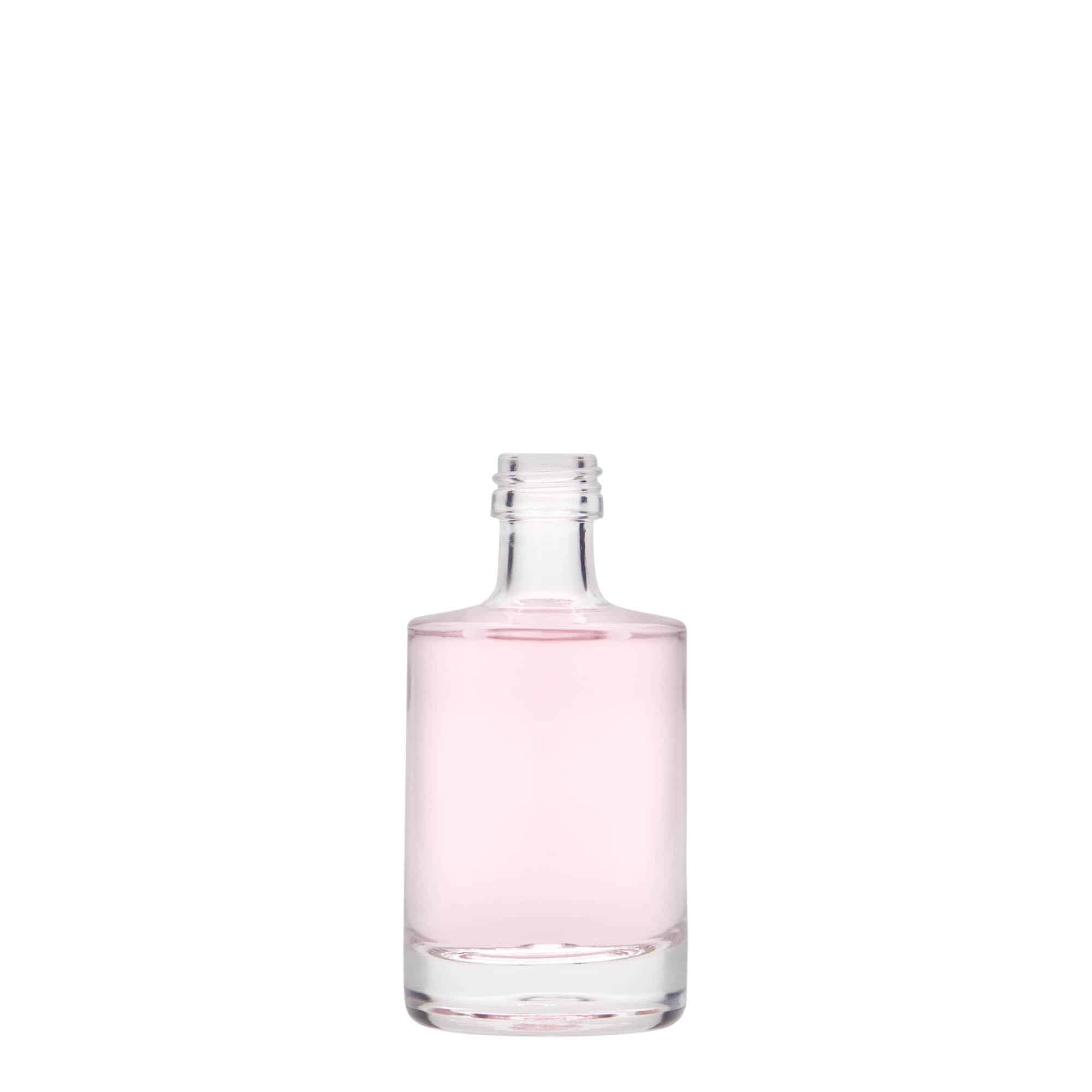 50 ml glass bottle 'Aventura', opening: PP 18 50 ml glass bottle 'Aventura', opening: PP 18