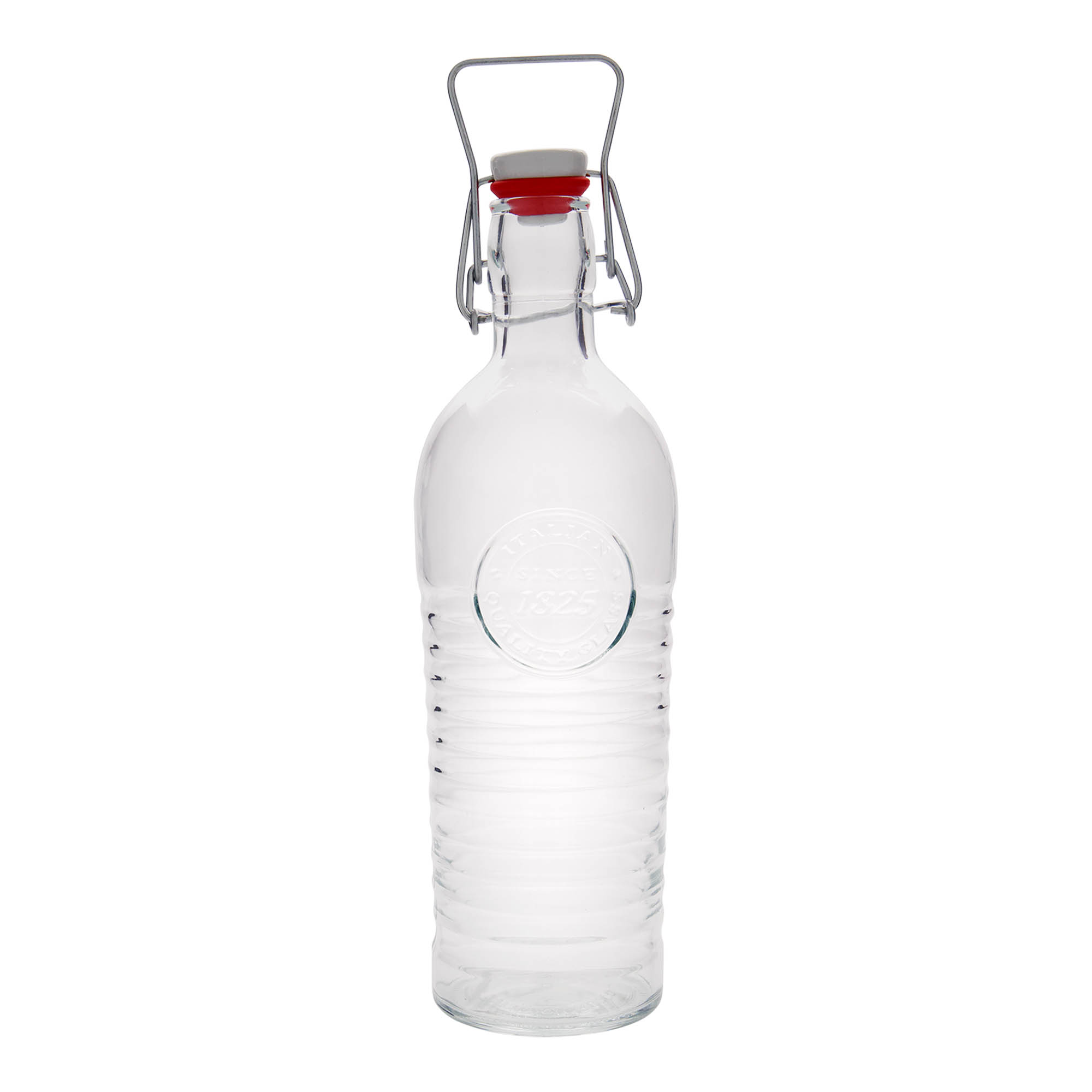 1,200 ml glass bottle 'Officina 1825', opening: swing top closure 1,200 ml glass bottle 'Officina 1825', opening: swing top closure