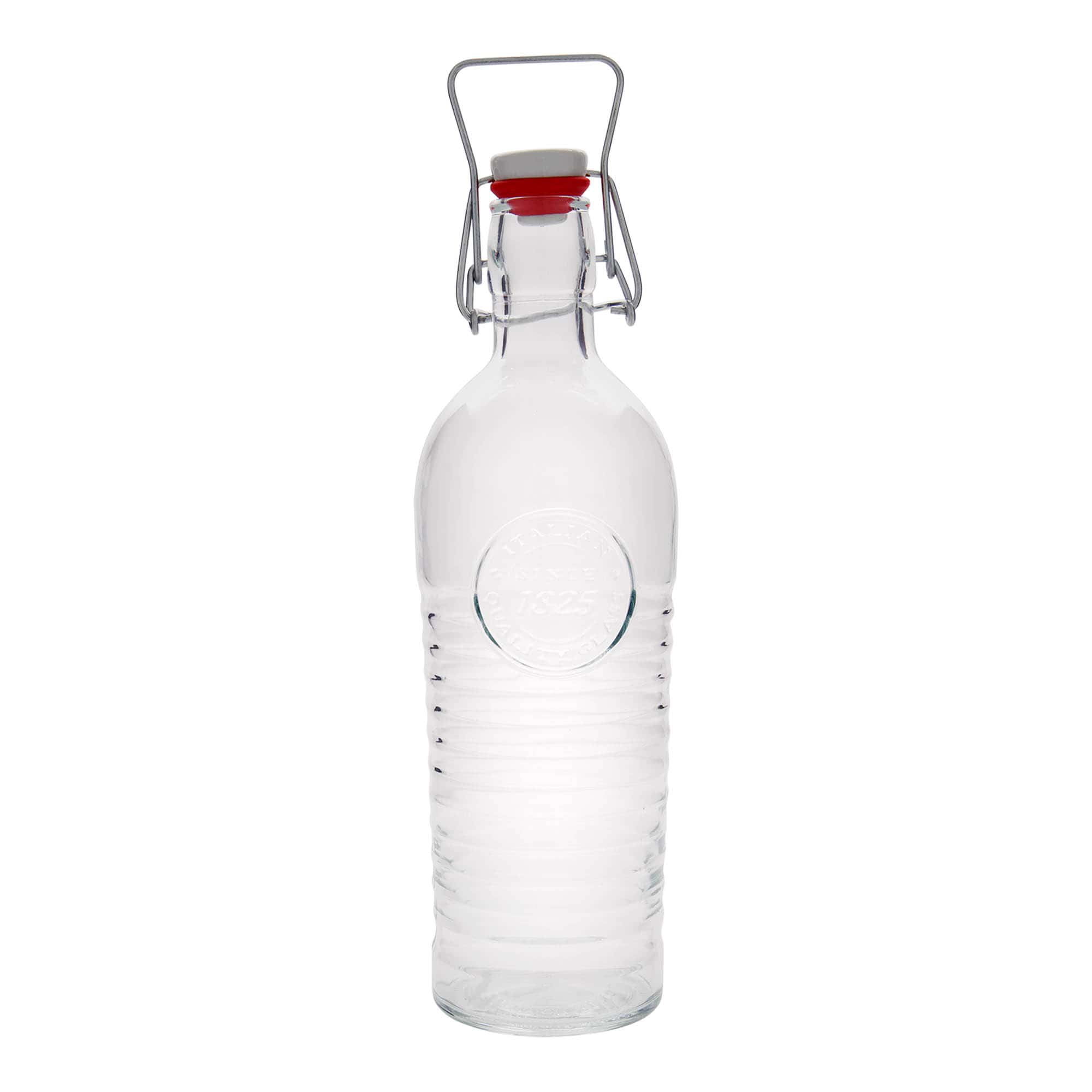 1,200 ml glass bottle 'Officina 1825', opening: swing top closure