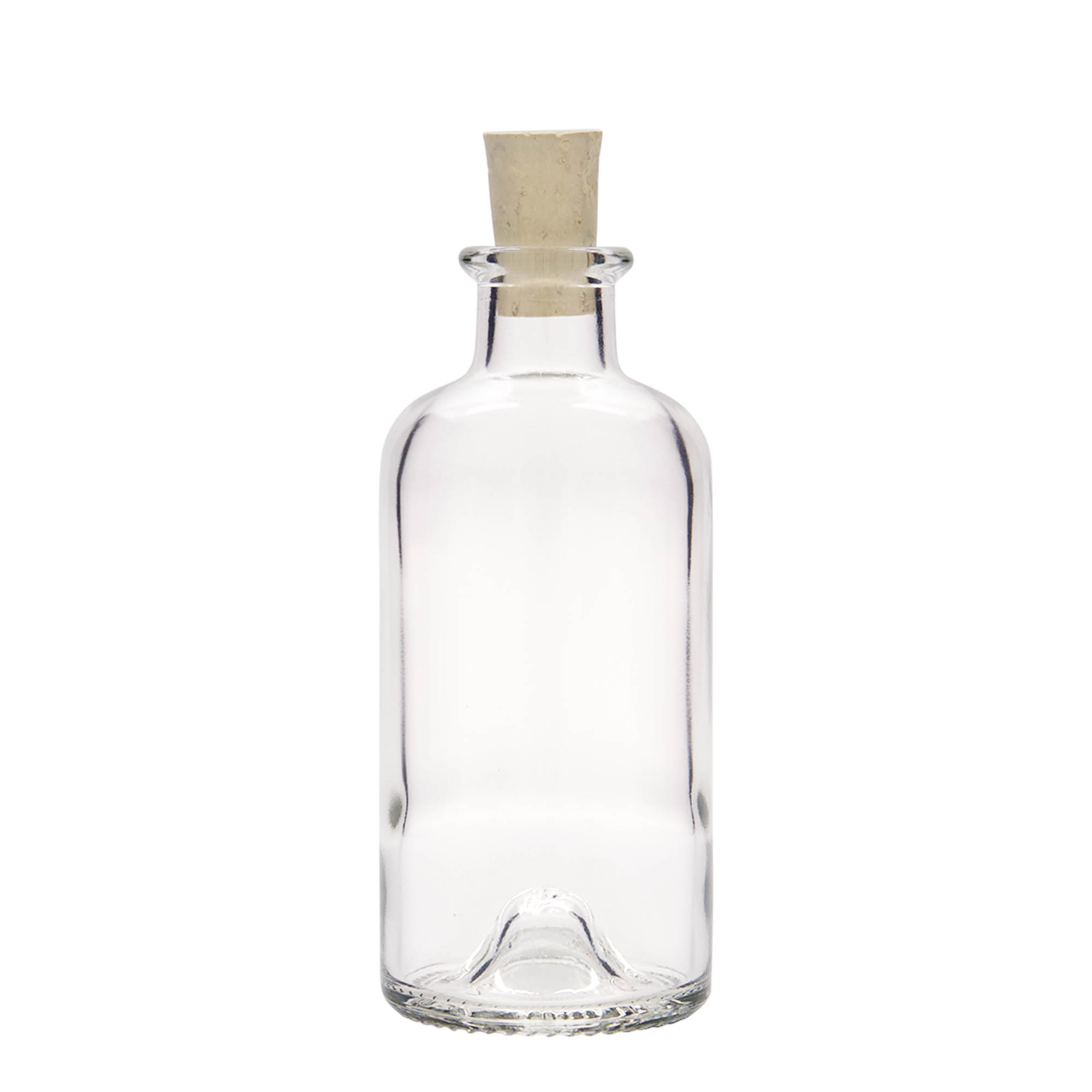 200 ml glass bottle apothecary, opening: cork 200 ml glass bottle apothecary, opening: cork