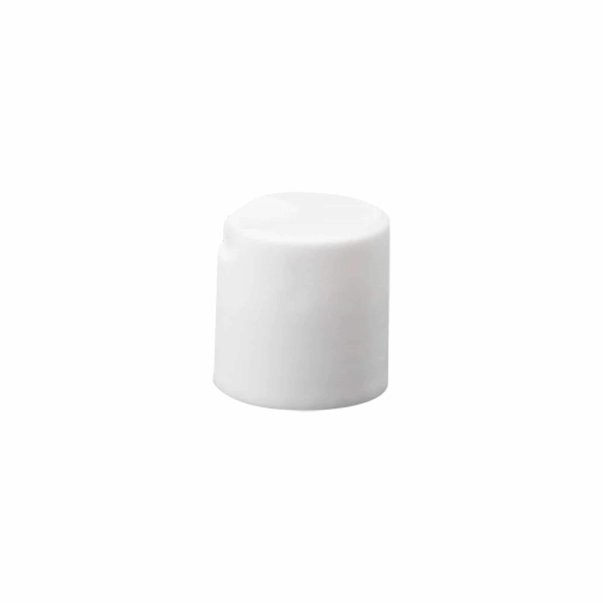 Screw cap Disc Top, PP plastic, white, for opening: 24/410