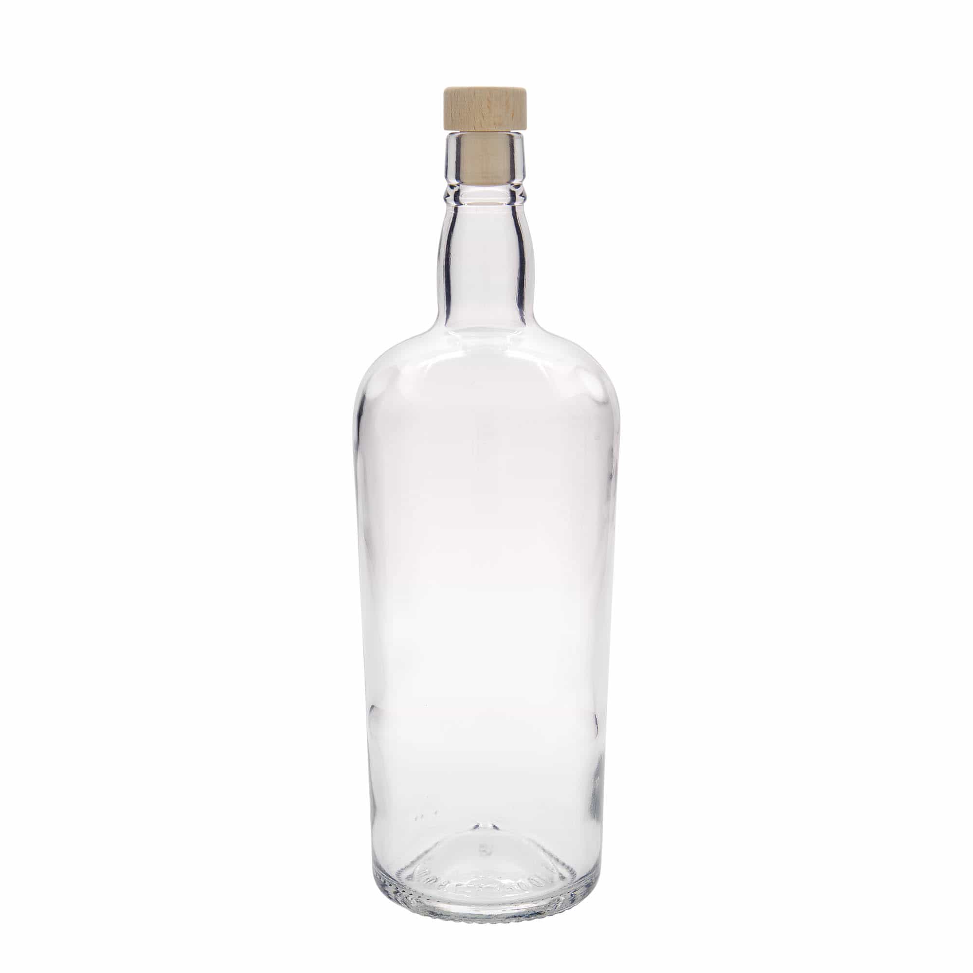 1000 ml glass bottle 'Edinburgh', closure: cork