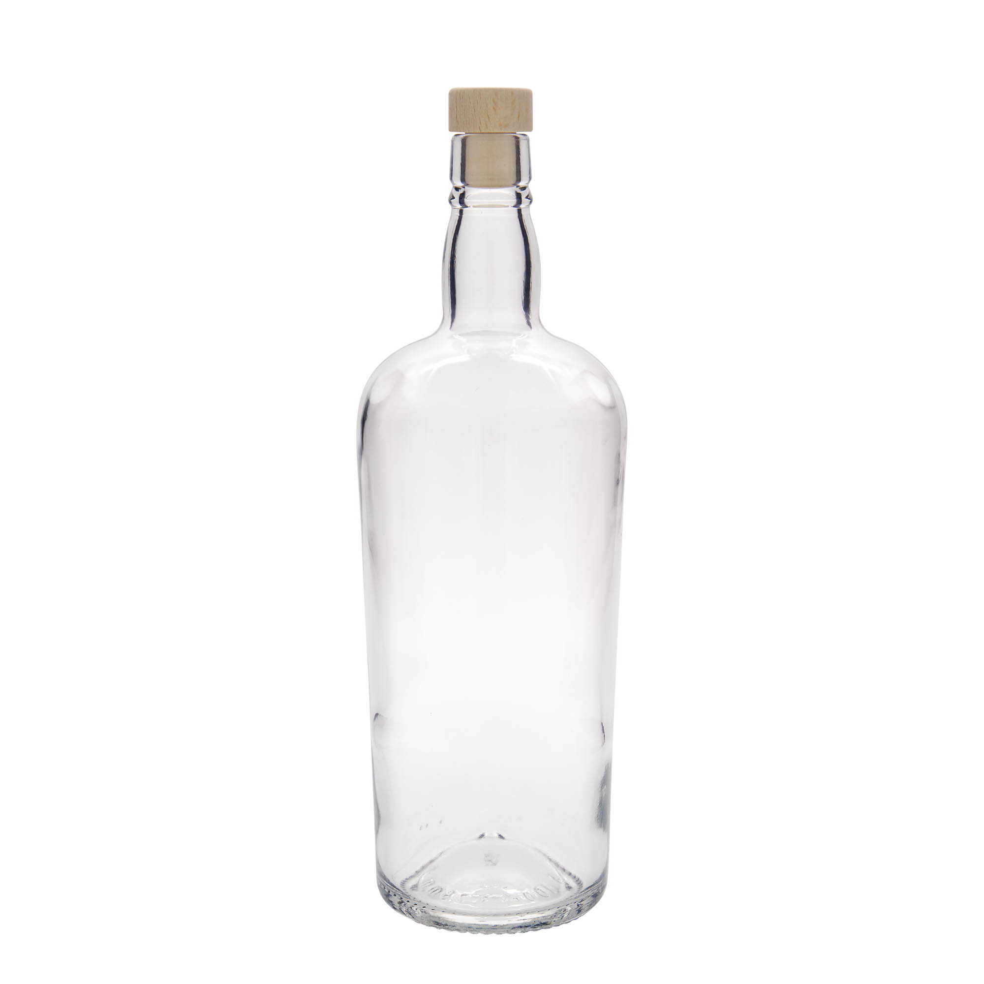 1000 ml glass bottle 'Edinburgh', opening: cork