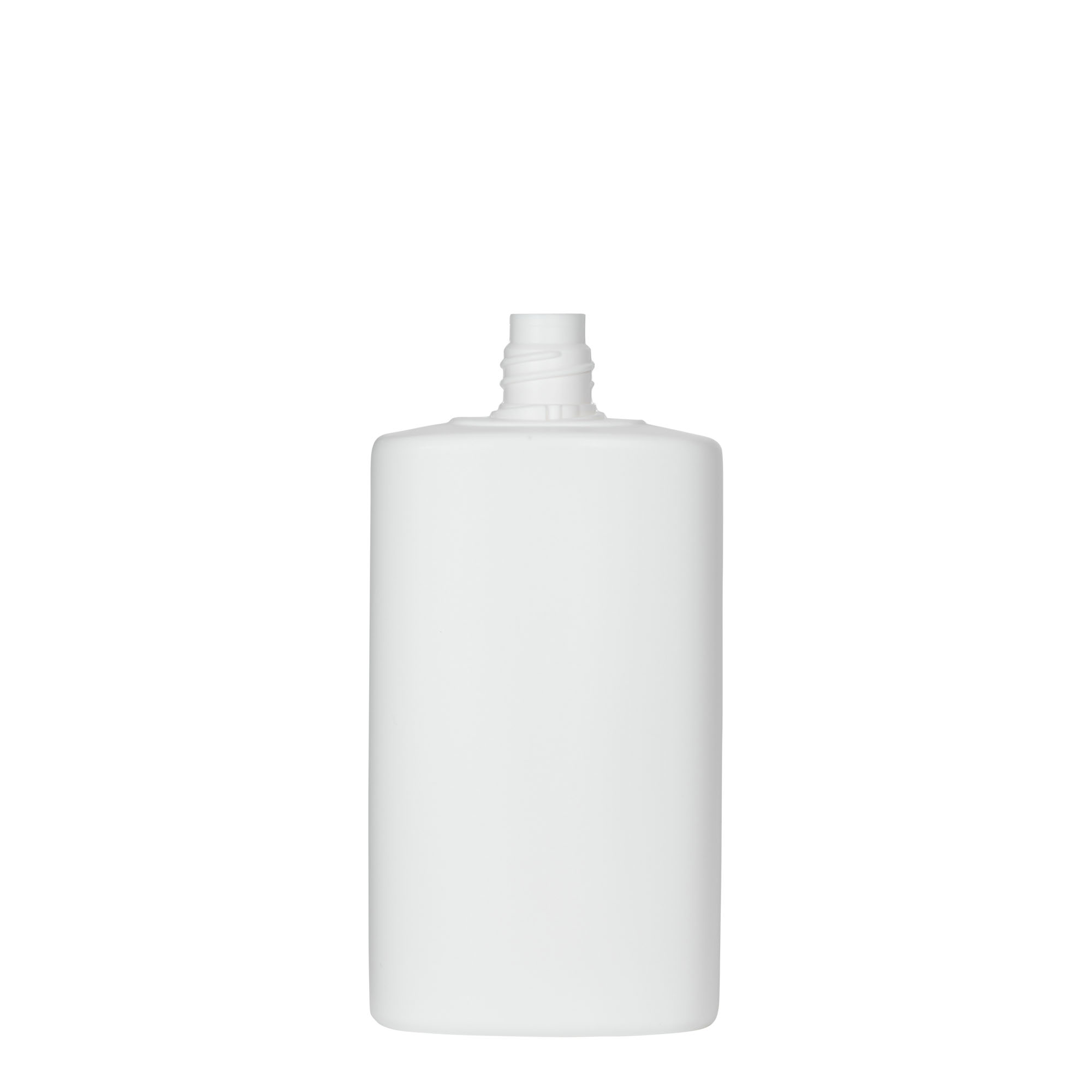 250 ml plastic bottle 'Indy', oval, HDPE, white, opening: screw cap 250 ml plastic bottle 'Indy', oval, HDPE, white, opening: screw cap