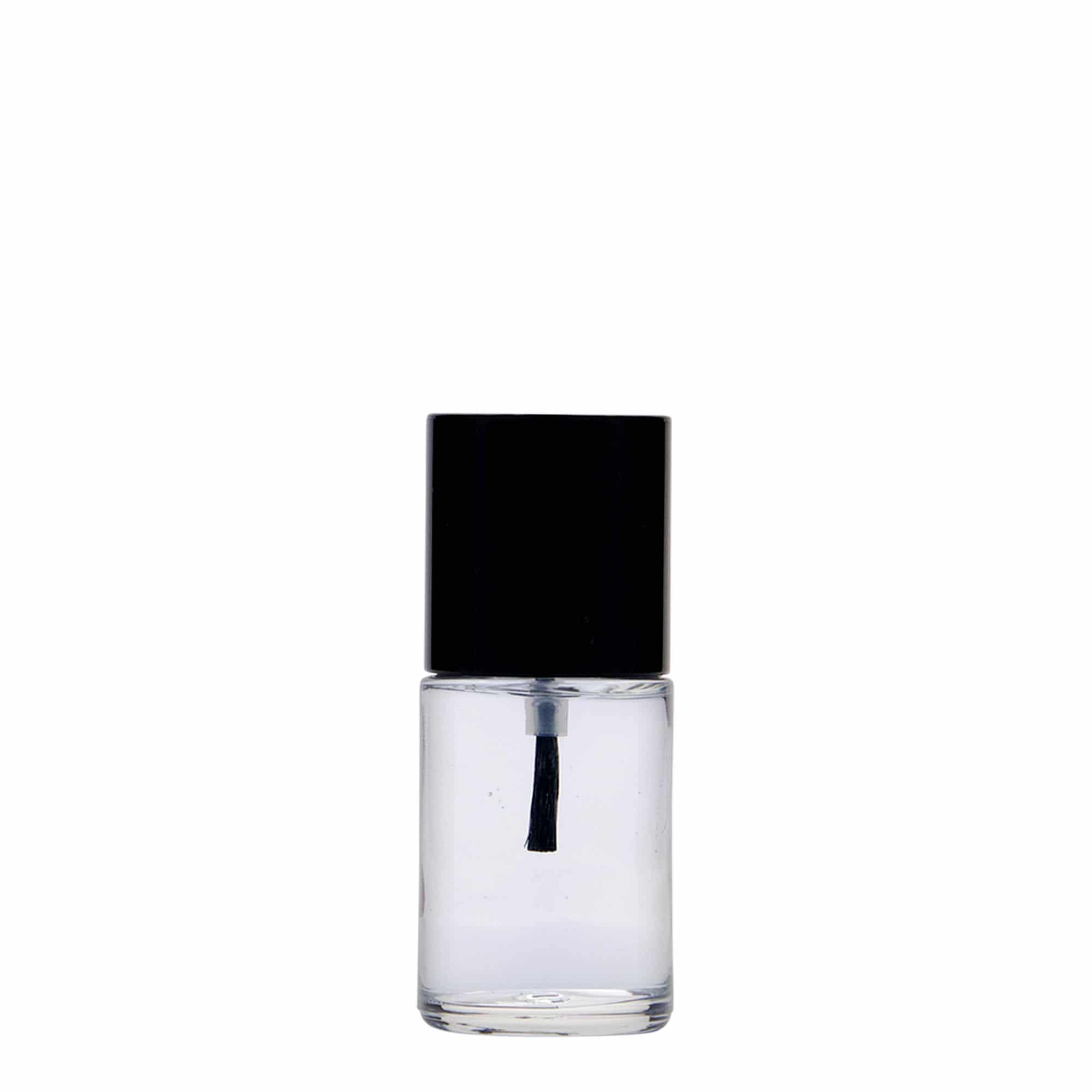 16 ml nail polish bottle 'London' with brush, glass 16 ml nail polish bottle 'London' with brush, glass