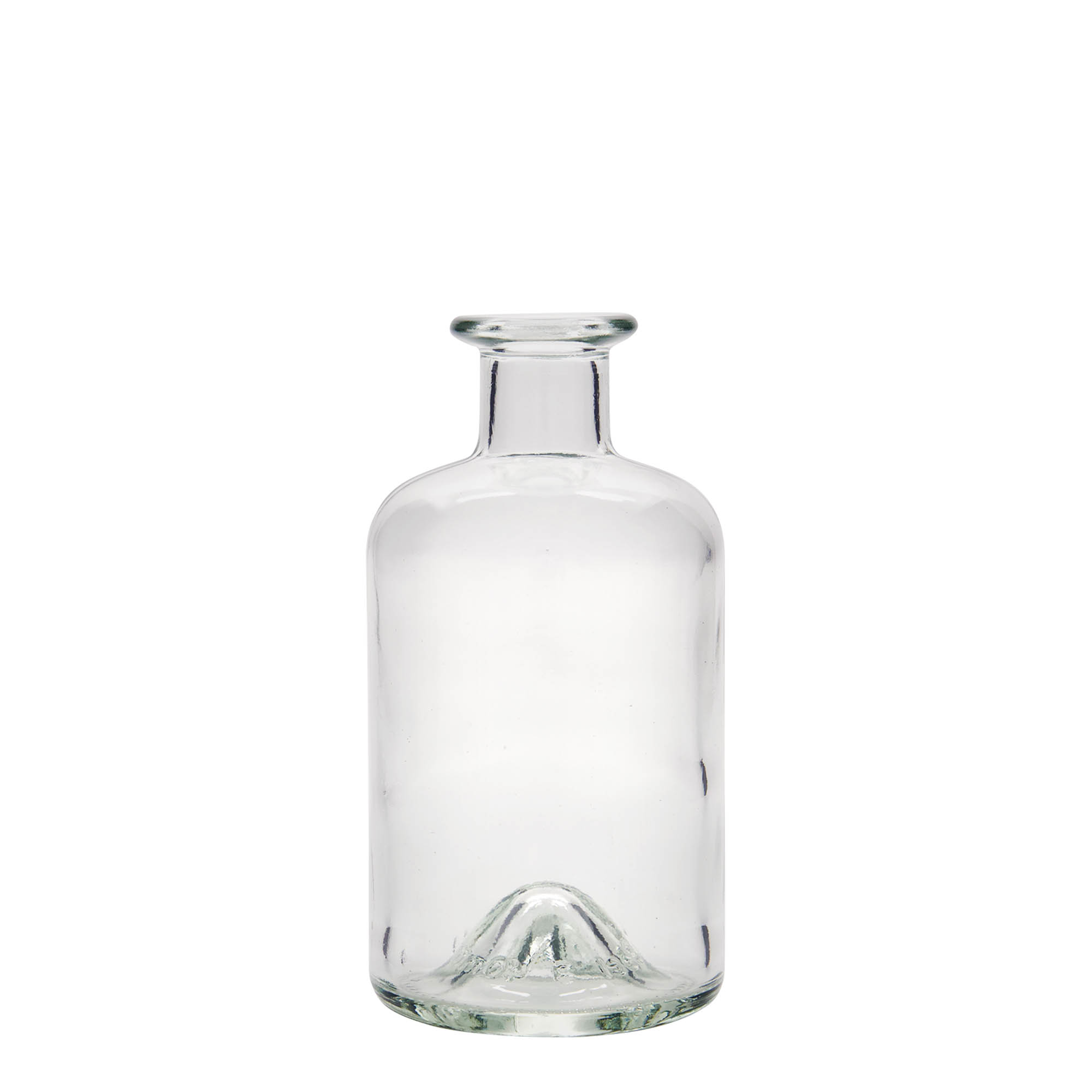 350 ml glass bottle apothecary, opening: cork