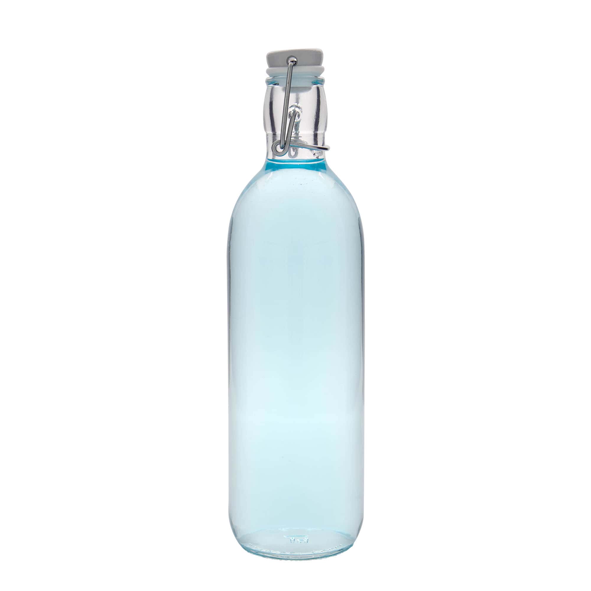 1,000 ml glass bottle 'Emilia', opening: swing top closure