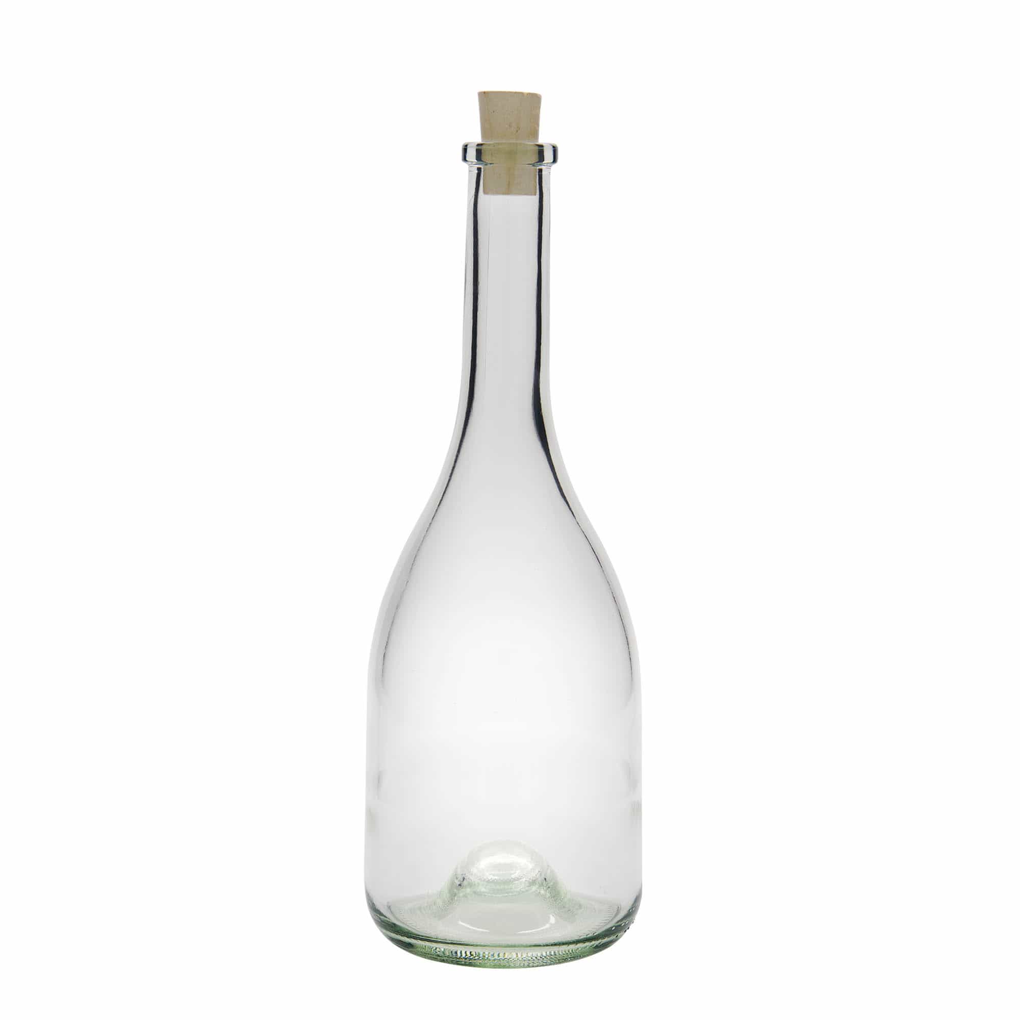 750 ml glass bottle 'Rustica', opening: cork
