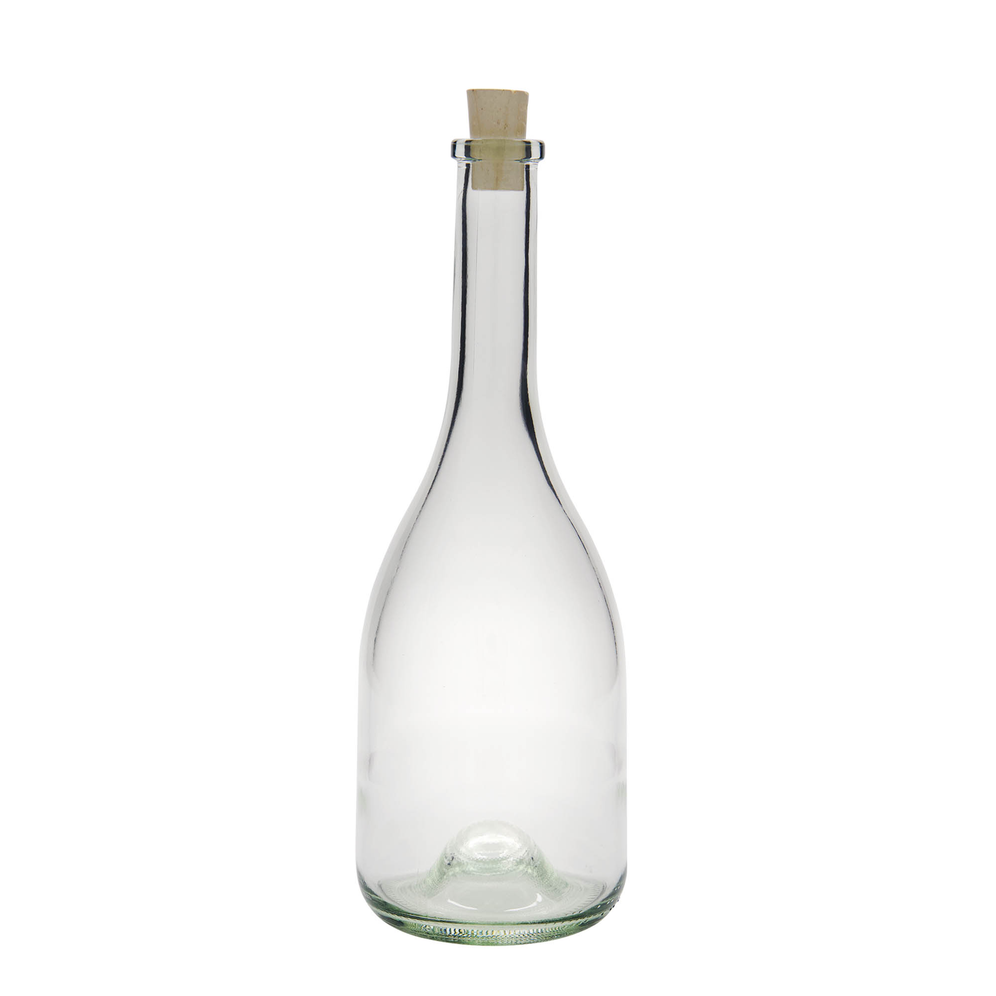 750 ml glass bottle ‘Rustica’, opening: cork
