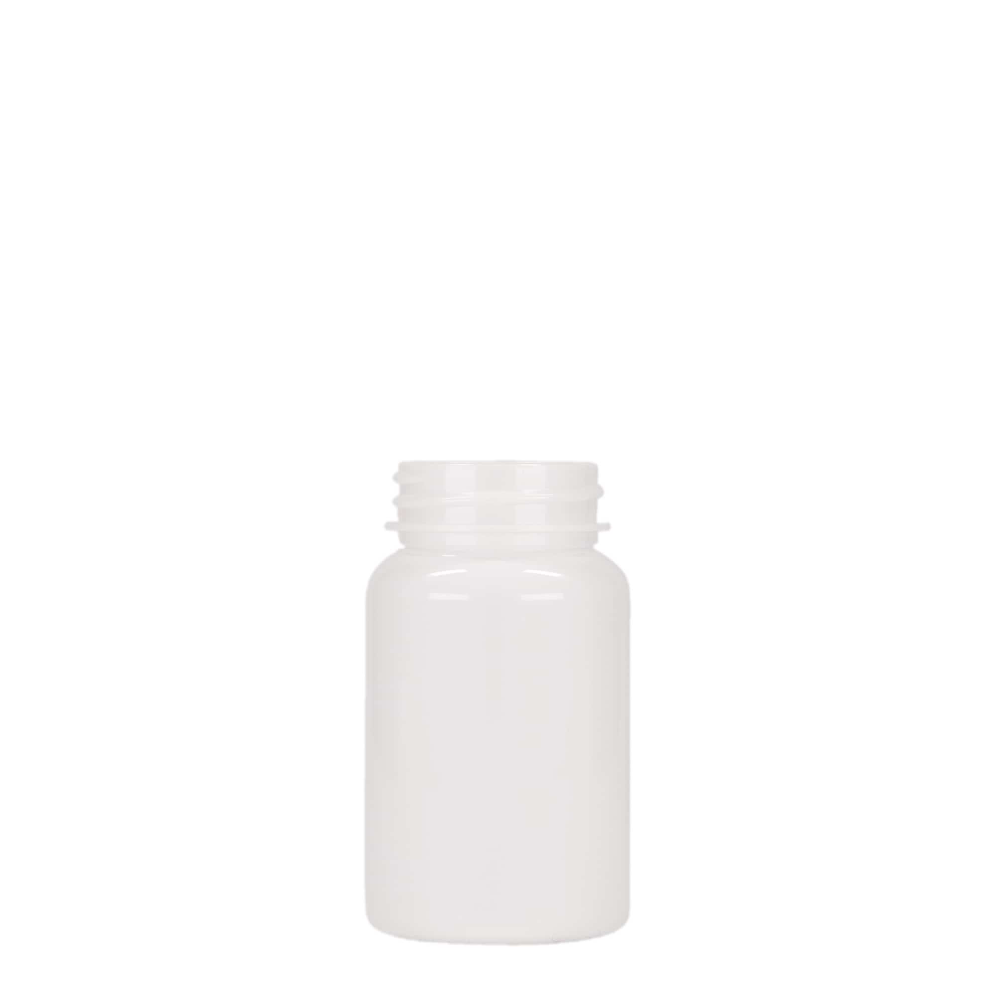 75 ml PET container, plastic, white, opening: 38/400