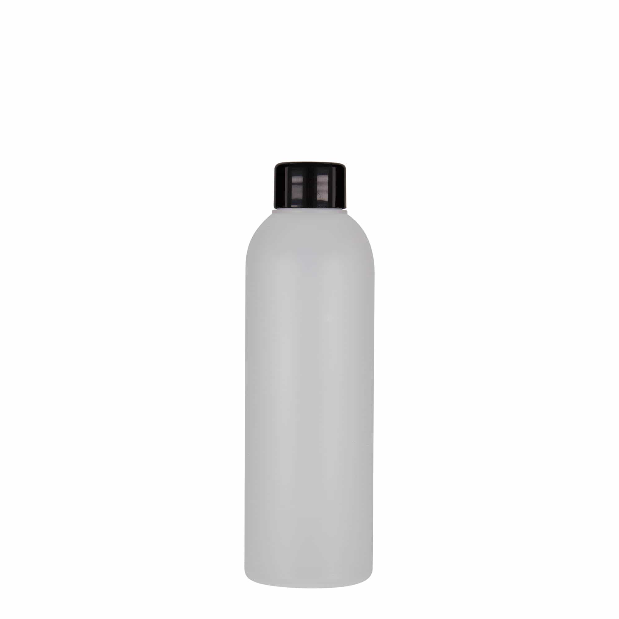 200 ml plastic bottle 'Tuffy', HDPE, natural, opening: 24/410