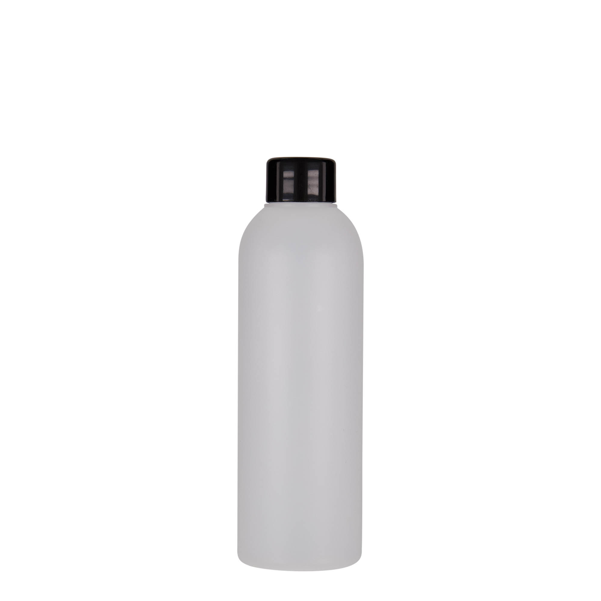 200 ml plastic bottle 'Tuffy', HDPE, natural, opening: 24/410 200 ml plastic bottle 'Tuffy', HDPE, natural, opening: 24/410