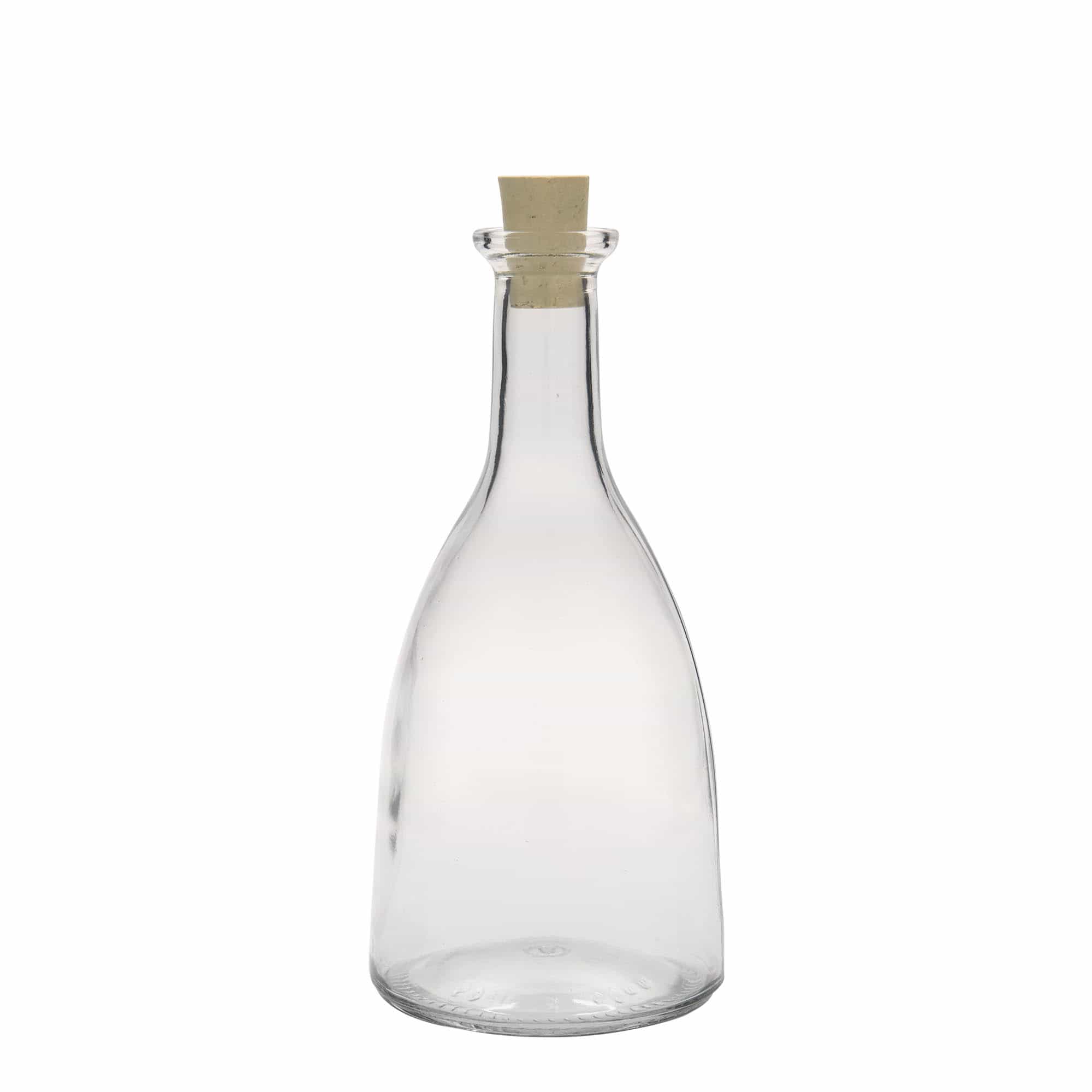 500 ml glass bottle 'Viola', opening: cork