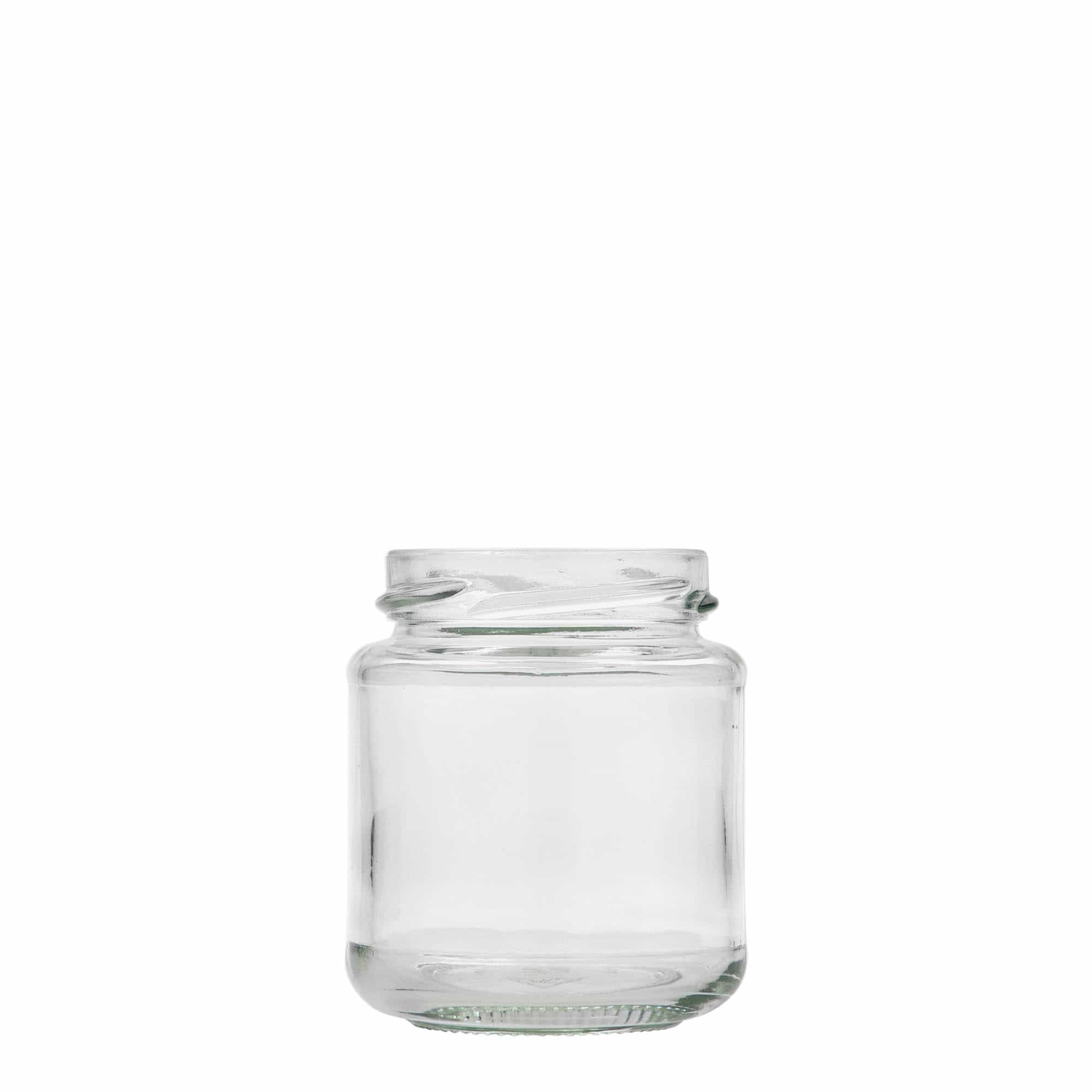 142 ml round glass, opening: twist-off (TO 53)