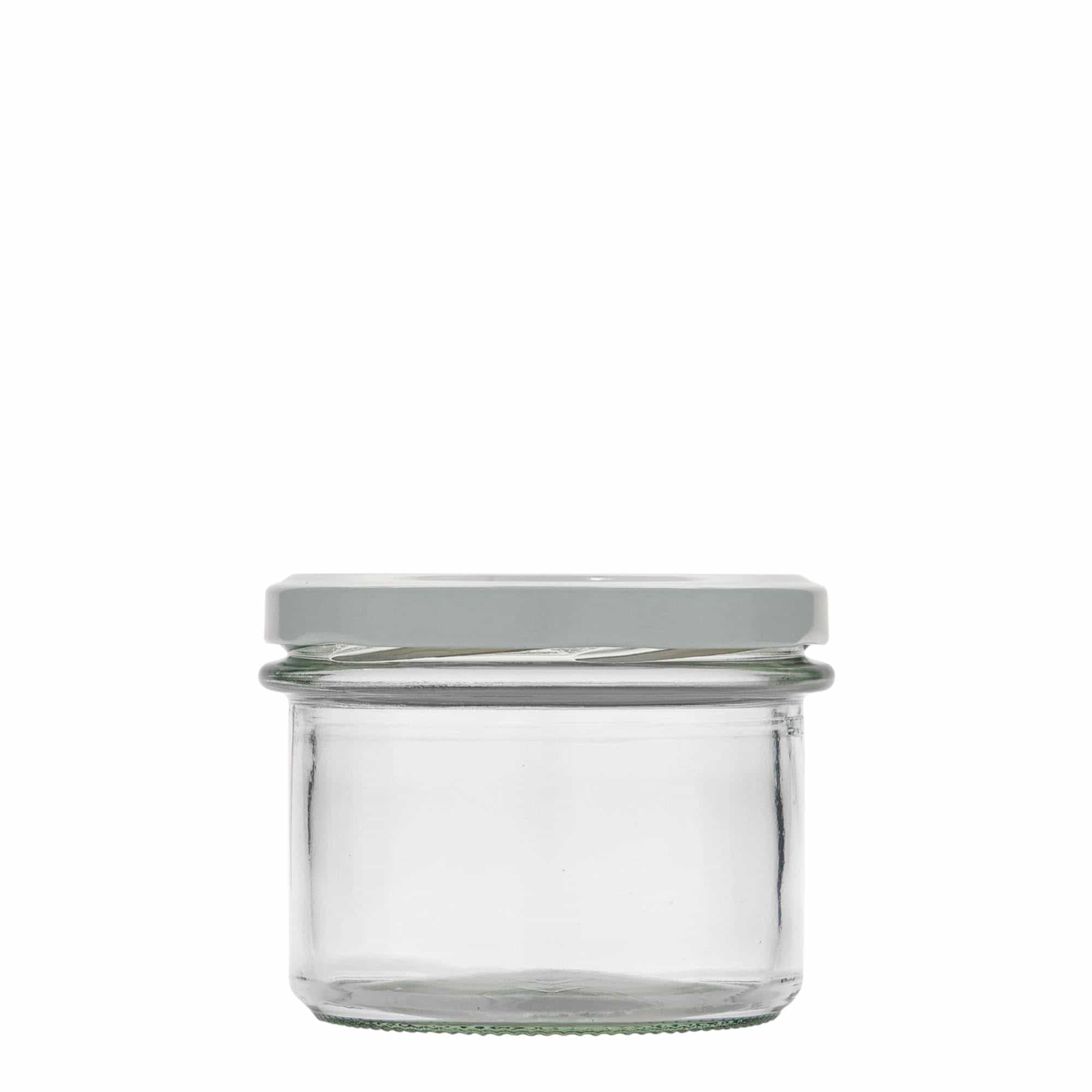 235 ml cylindrical jar, closure: twist off (TO 82)