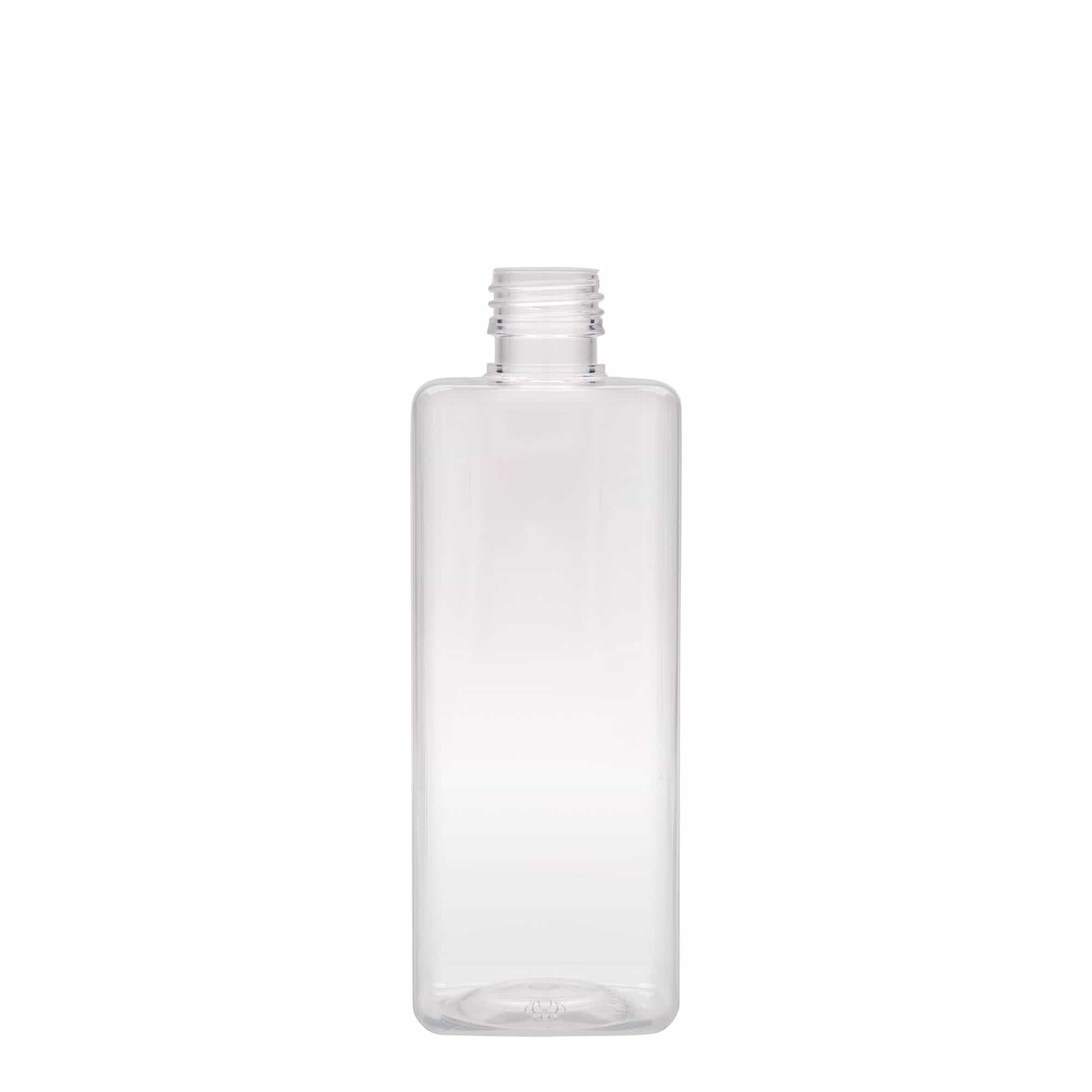 500 ml PET bottle 'Karl', square, plastic, closure: PP 28