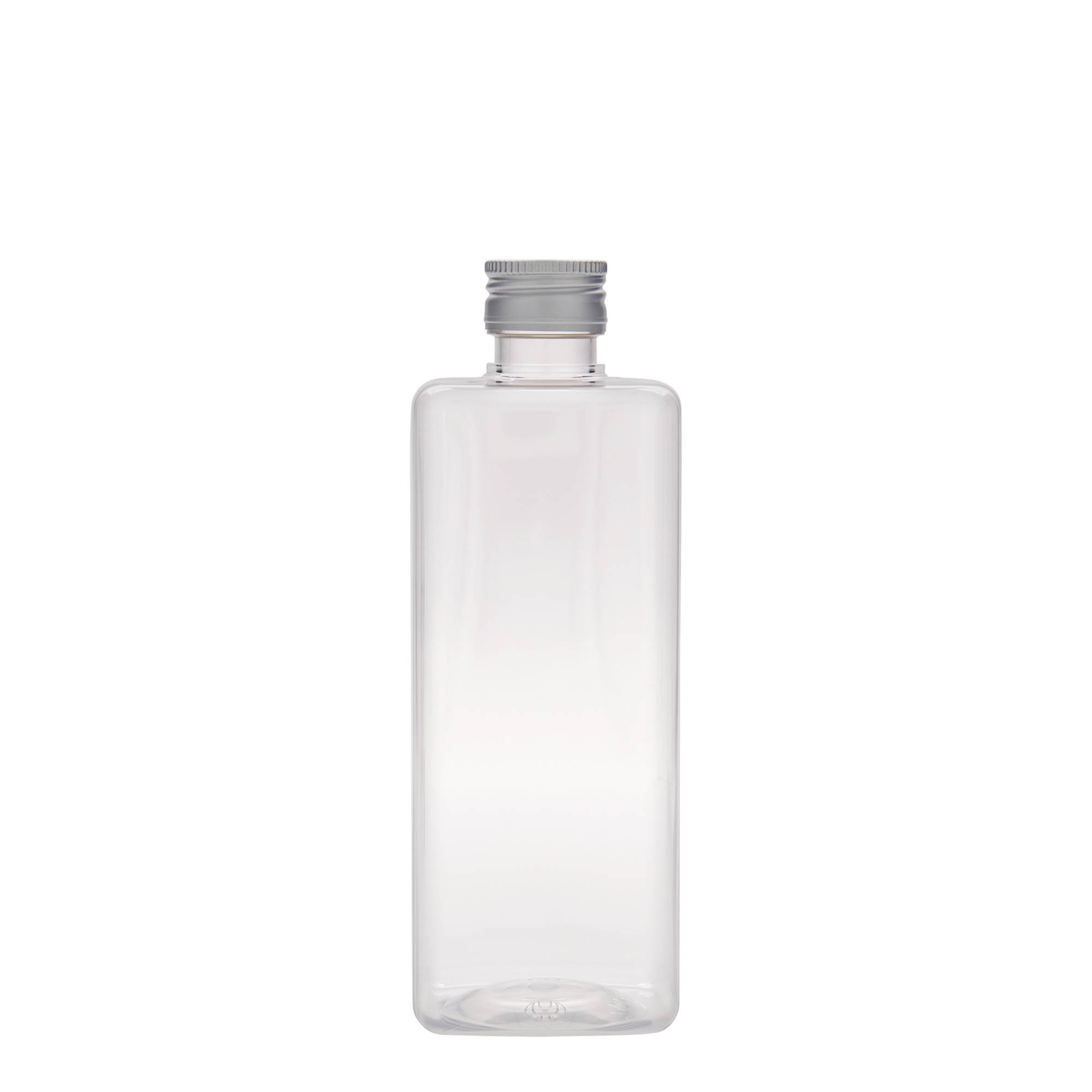 500 ml PET bottle 'Karl', square, plastic, opening: PP 28 500 ml PET bottle 'Karl', square, plastic, opening: PP 28