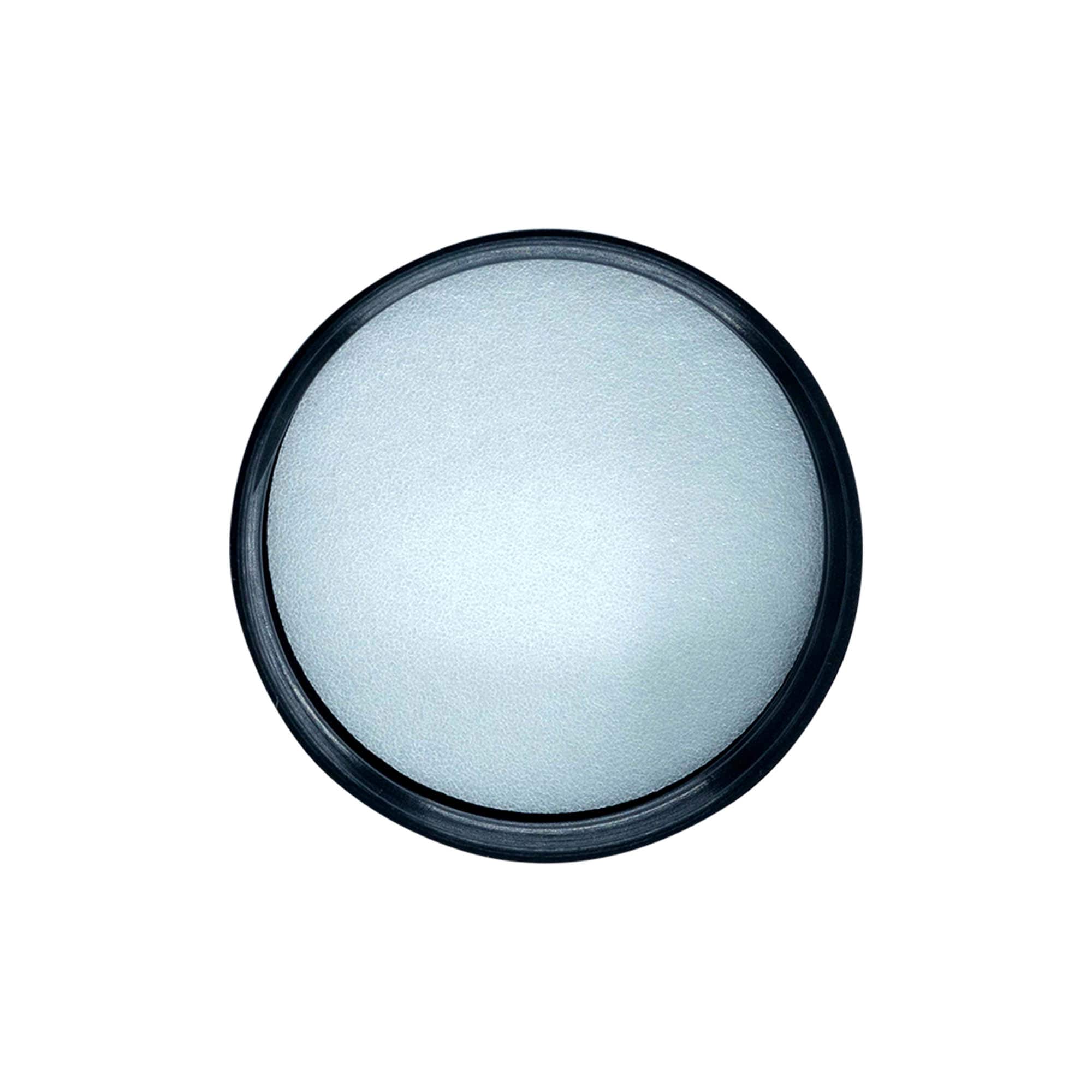 Screw cap for 60 ml 'Brown Line', HPM plastic, black Screw cap for 60 ml 'Brown Line', HPM plastic, black