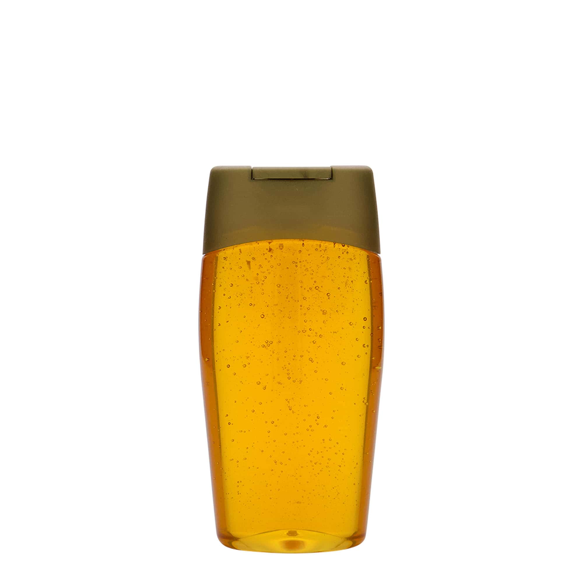 200 ml PET bottle 'Squeeze', oval, plastic