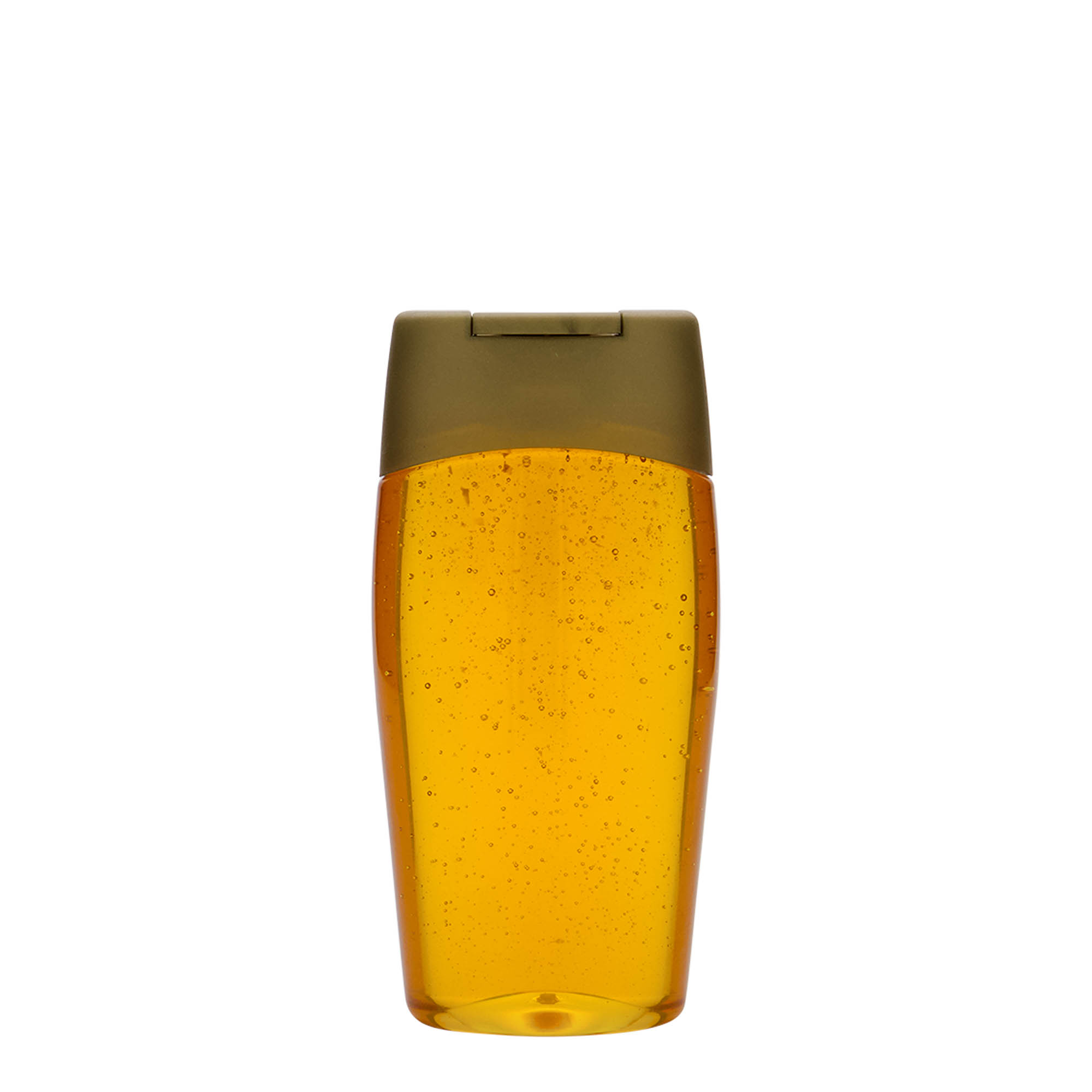 200 ml PET bottle ‘Squeeze’, oval, plastic
