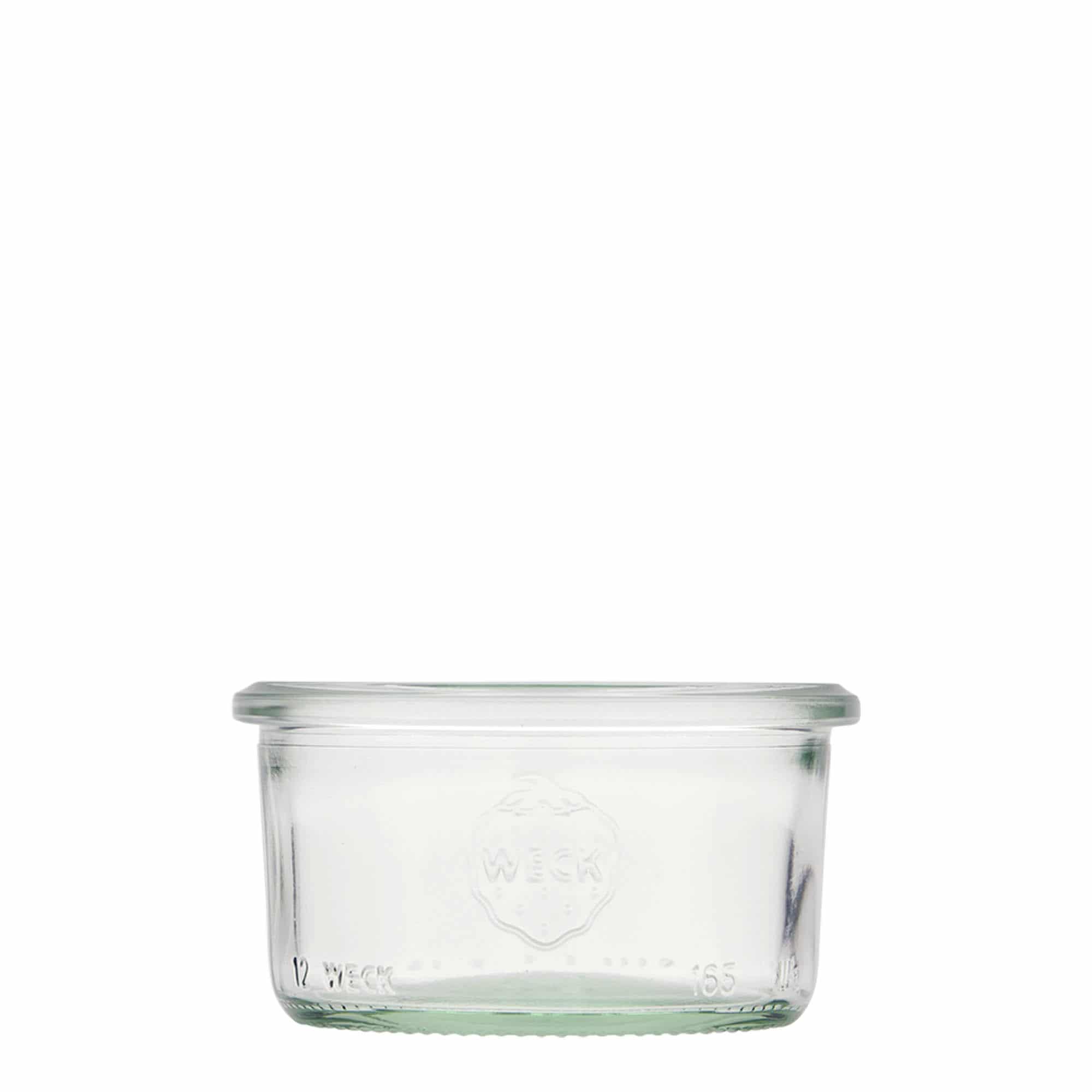 165 ml WECK cylindrical jar, closure: round rim