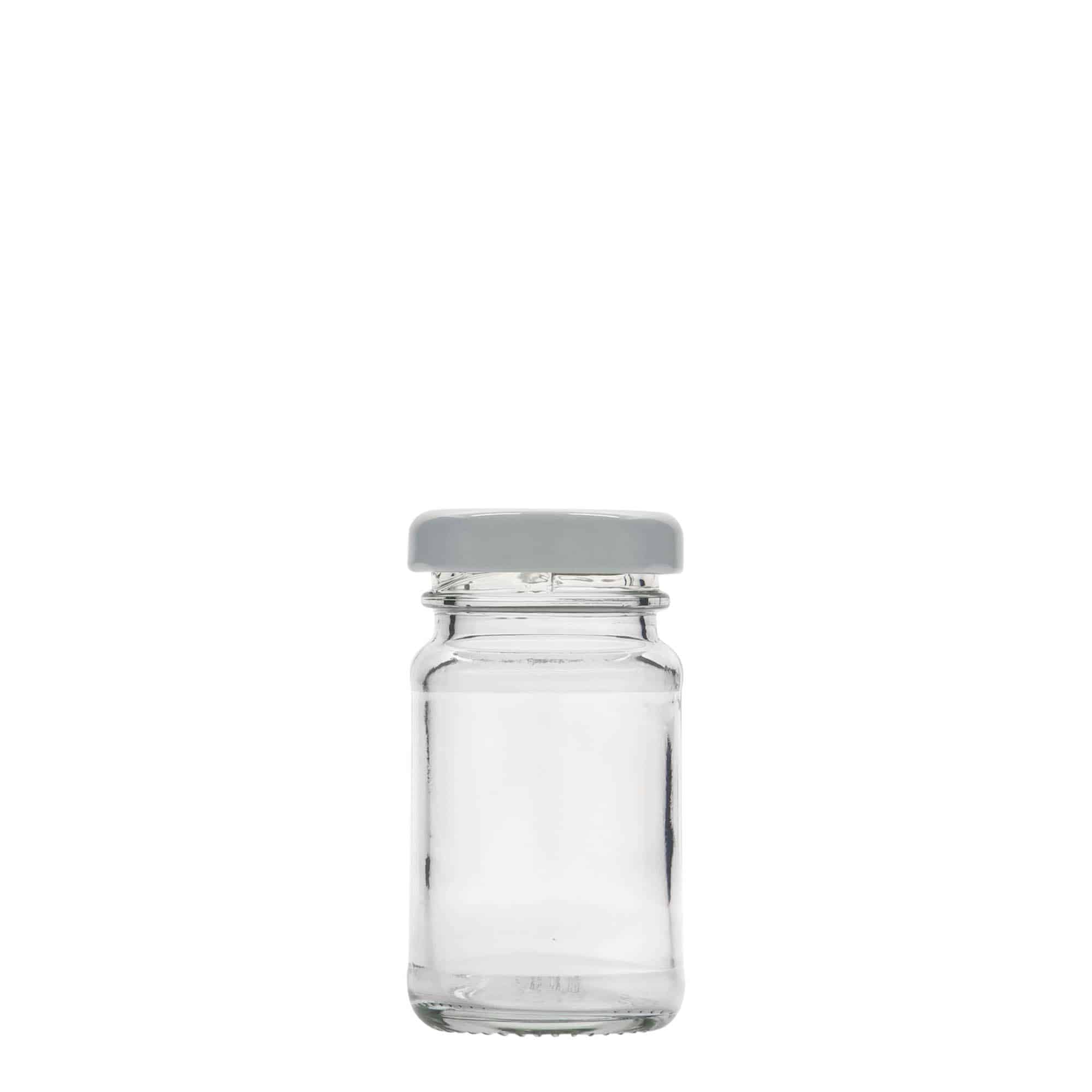 67 ml tall round glass, opening: Twist-Off (TO 38)