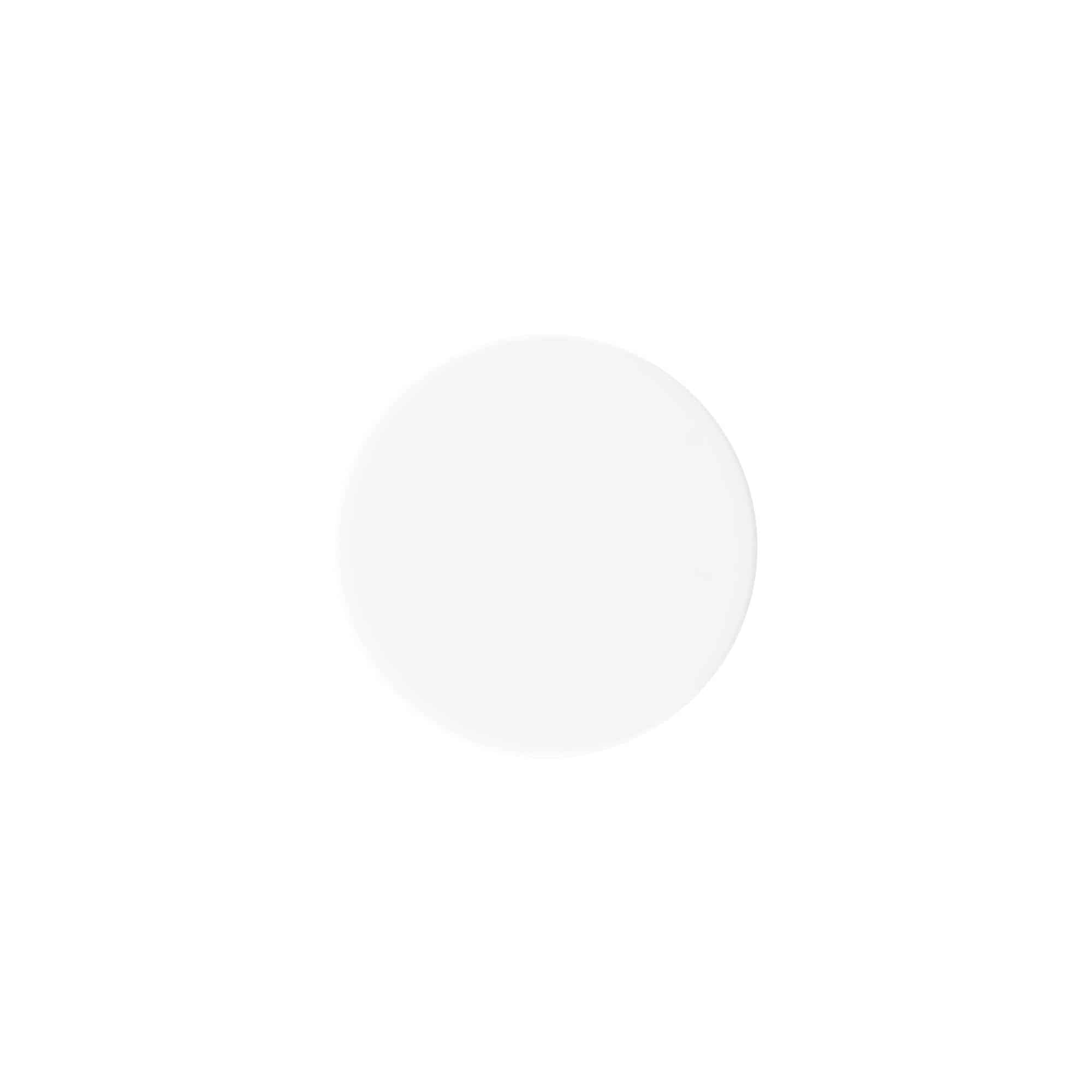 Screw cap 50 ml 'Antonella', PP plastic, white Screw cap 50 ml 'Antonella', PP plastic, white