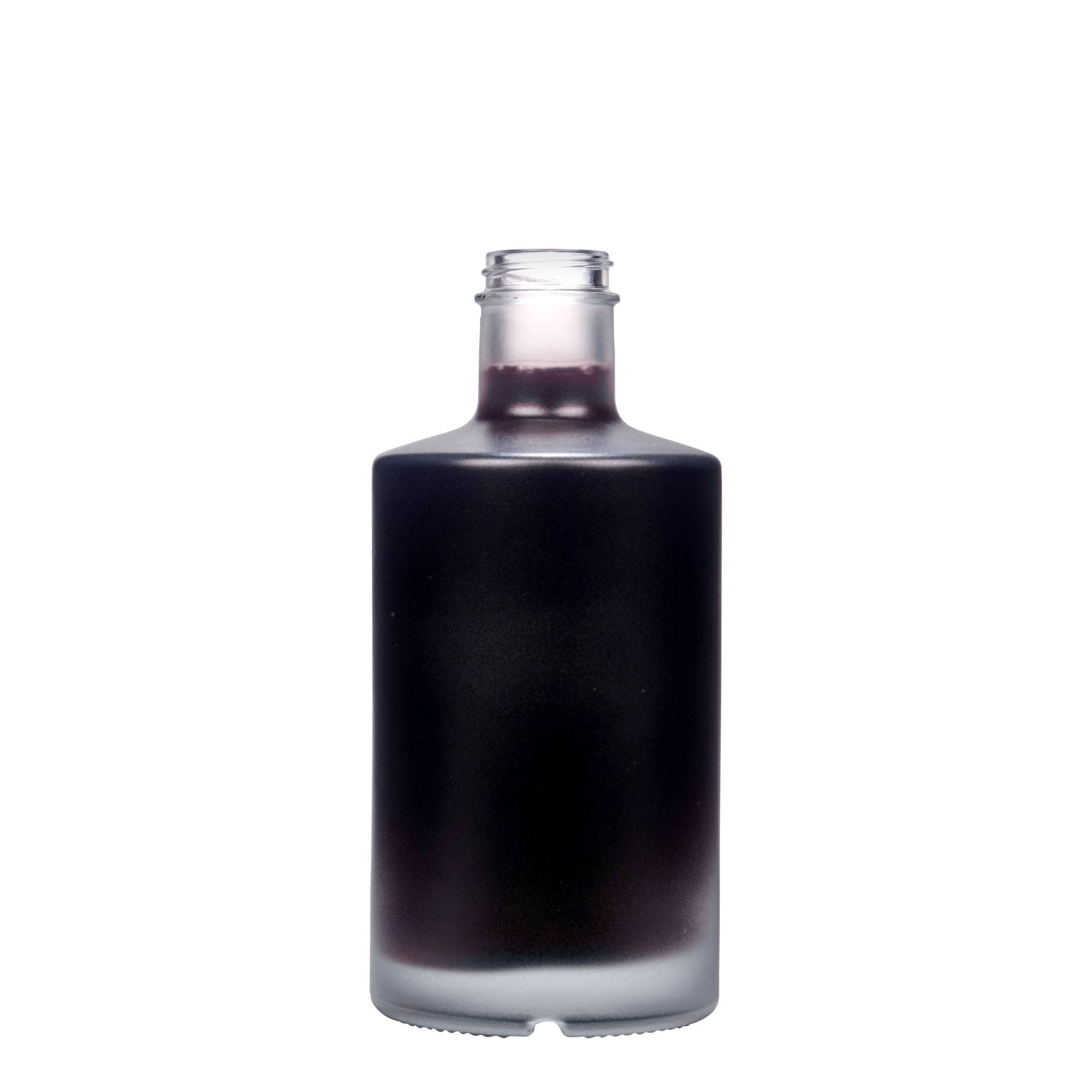 500 ml glass bottle 'Caroline', frosted, opening: GPI 33