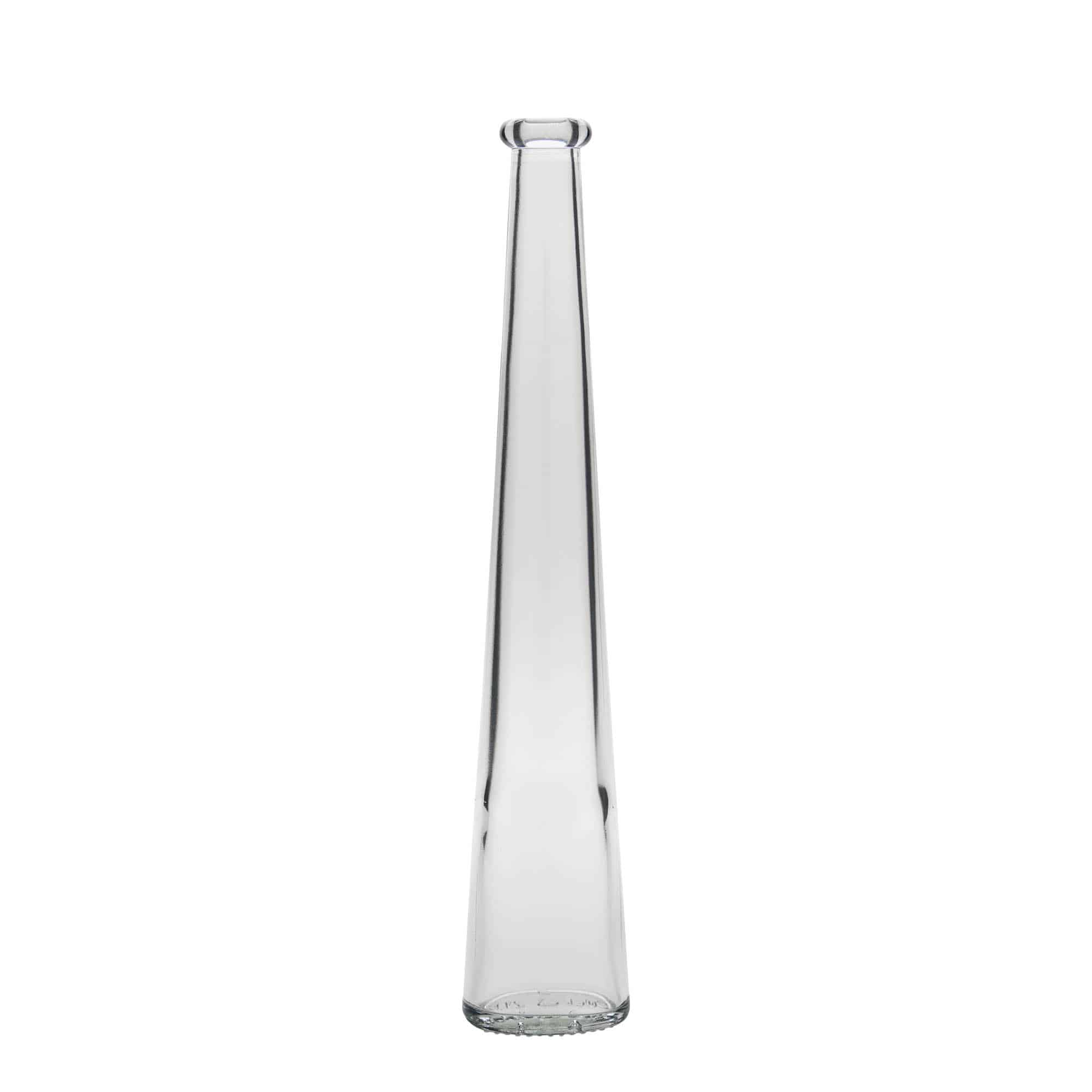 200 ml glass bottle 'Dama Ovale', oval, opening: cork