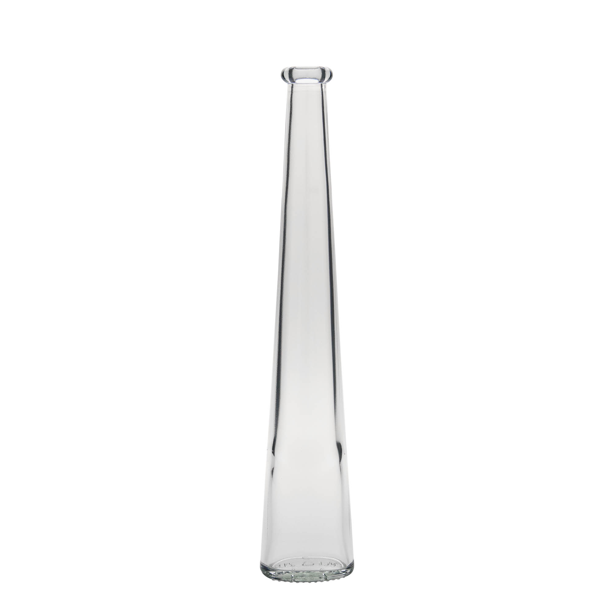200 ml glass bottle ‘Dama Ovale’, oval, opening: cork