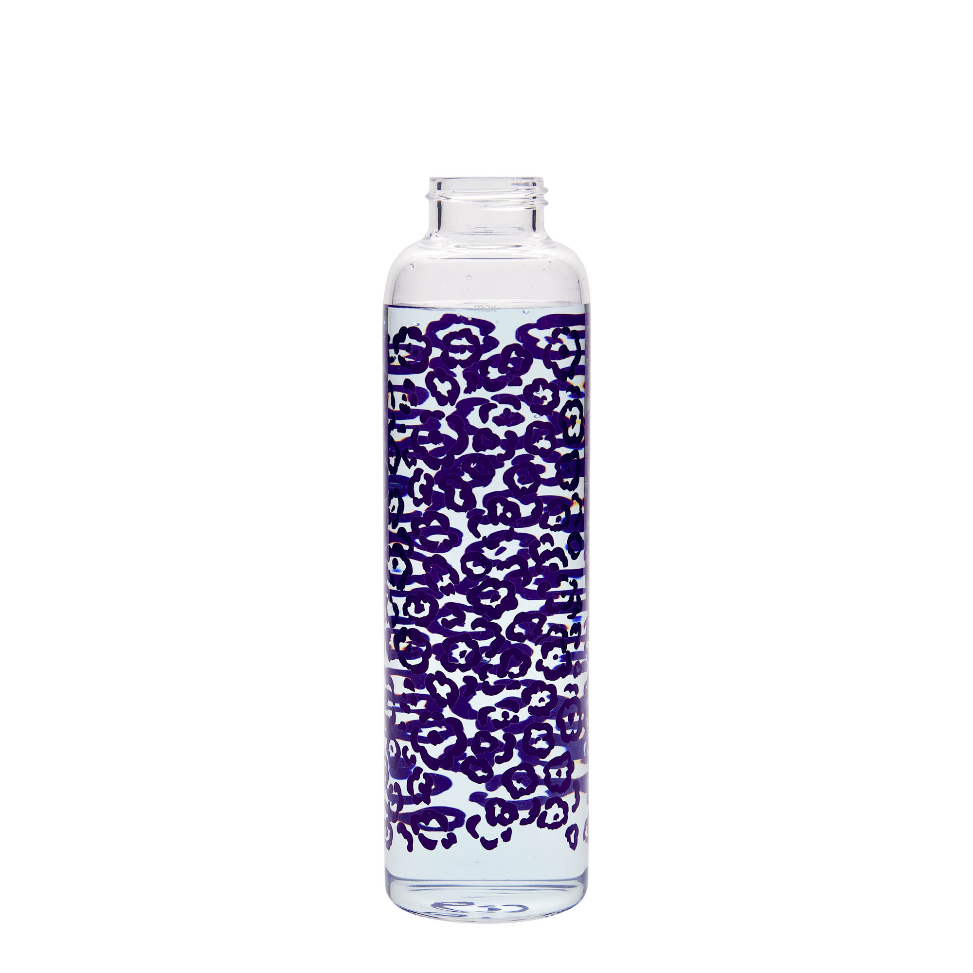 500 ml Drinking Bottle 'Perseus - Purple Flowers', Opening: Screw Cap