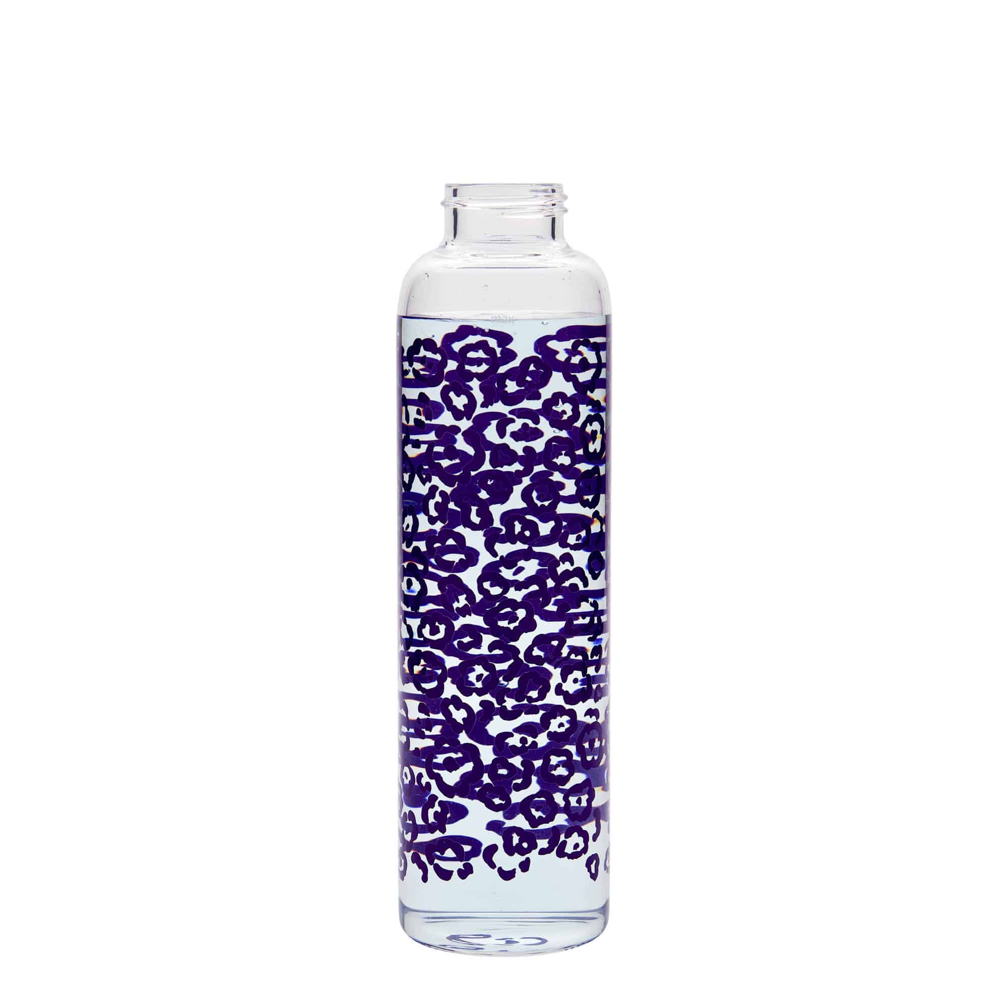 500 ml Drinking Bottle 'Perseus - Purple Flowers', Opening: Screw Cap 500 ml Drinking Bottle 'Perseus - Purple Flowers', Opening: Screw Cap