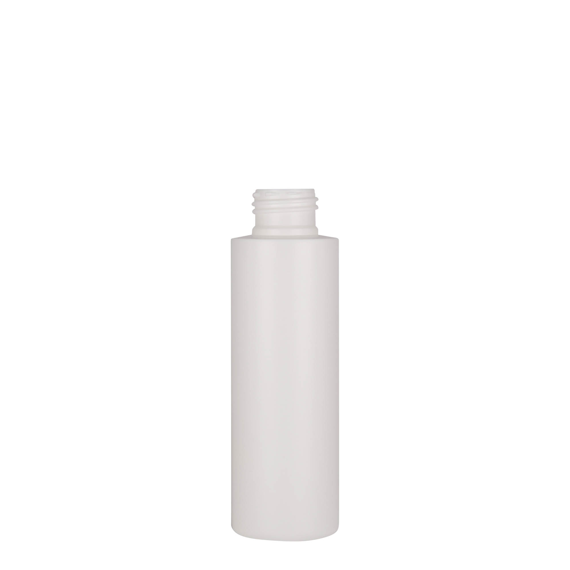 100 ml plastic bottle 'Pipe', HDPE, white, opening: 24/410
