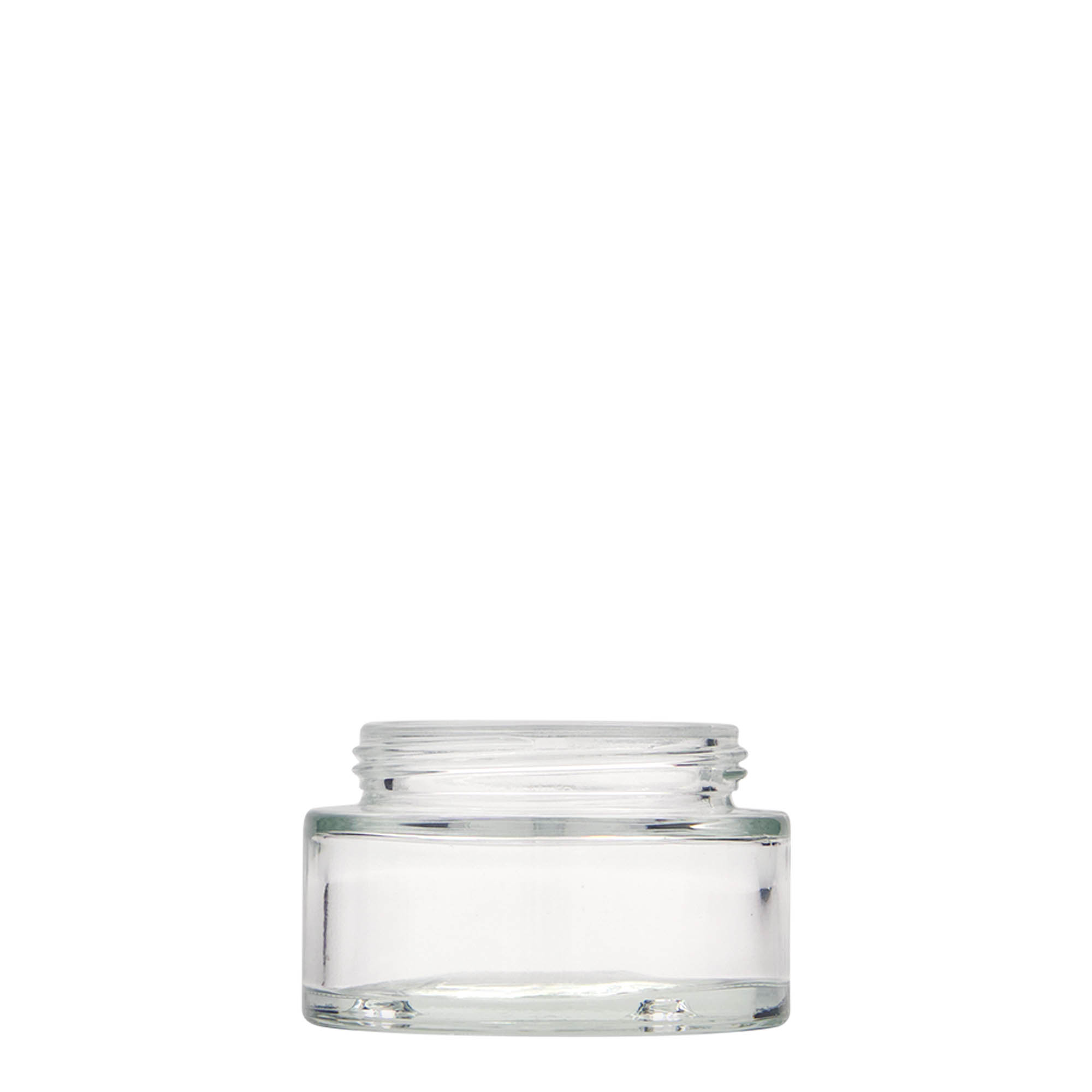 50 ml jar 'Clear Edition', glass, opening: screw cap 50 ml jar 'Clear Edition', glass, opening: screw cap