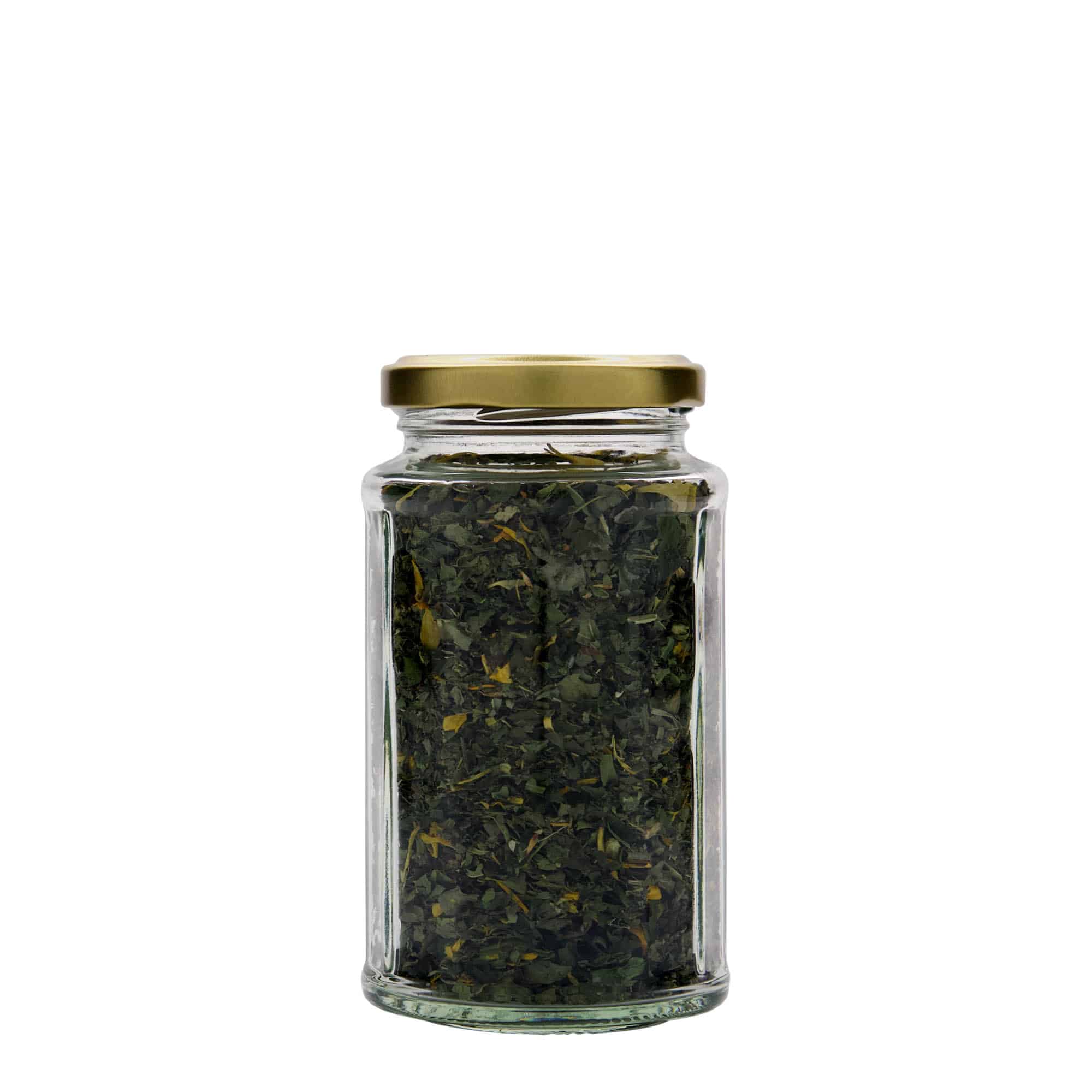 288 ml multi-sided glass, dodecagonal, opening: twist-off (TO 58)