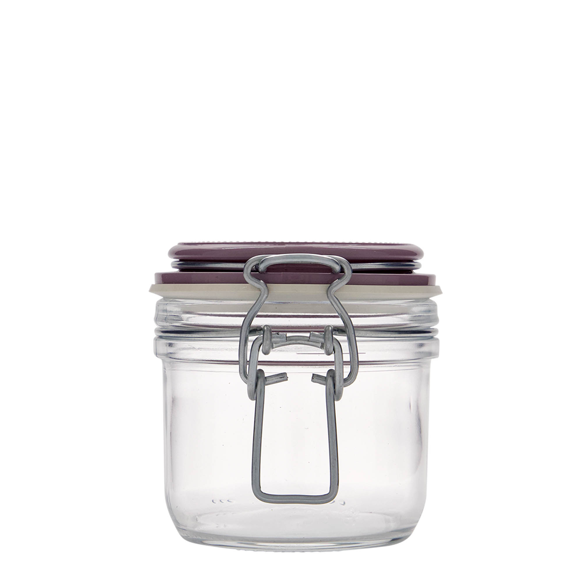 200 ml wire bail jar 'Fido', violet, opening: wire bail closure 200 ml wire bail jar 'Fido', violet, opening: wire bail closure