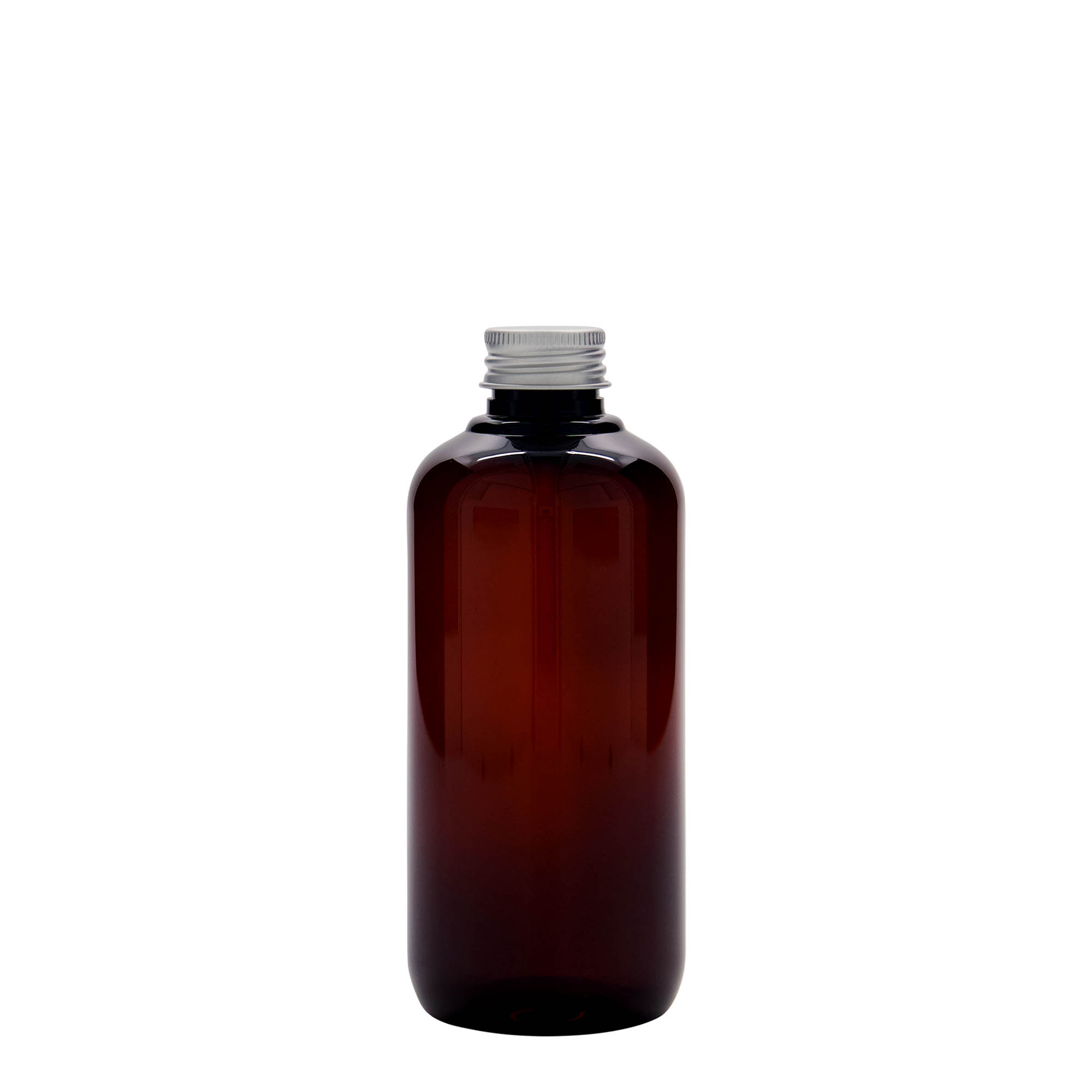250 ml recycled plastic bottle ‘Victor's Best’, PCR, brown, neck: 24/410