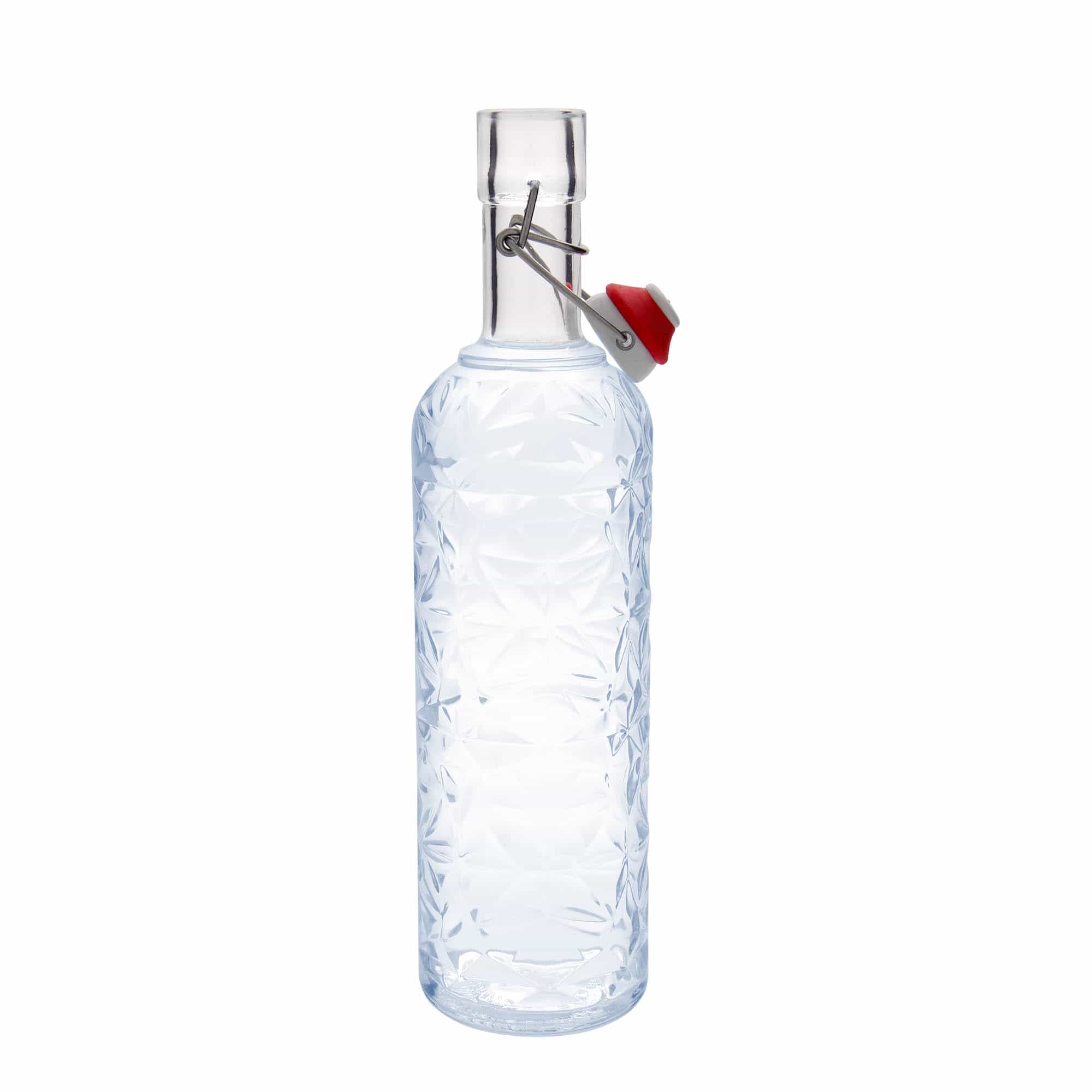 1,000 ml glass bottle 'Oriente', opening: swing top closure