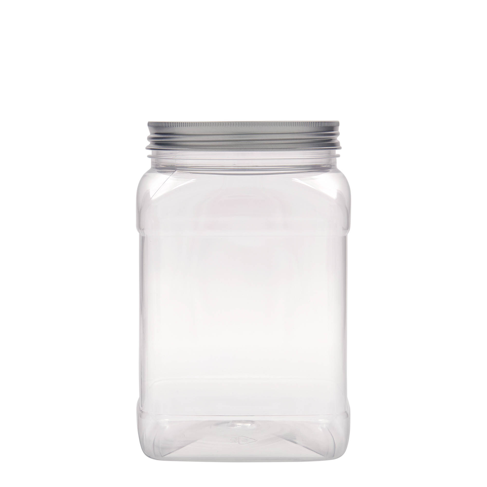 1,500 ml PET can 'Dana', square, plastic, opening: 100/400