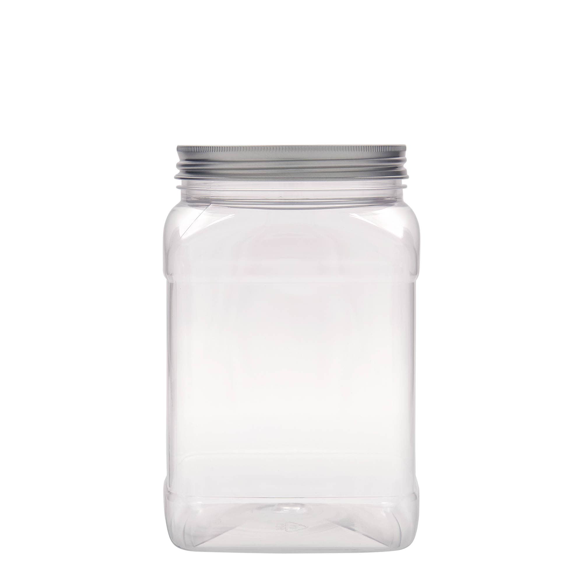1,500 ml PET can ‘Dana’, square, plastic, opening: 100/400