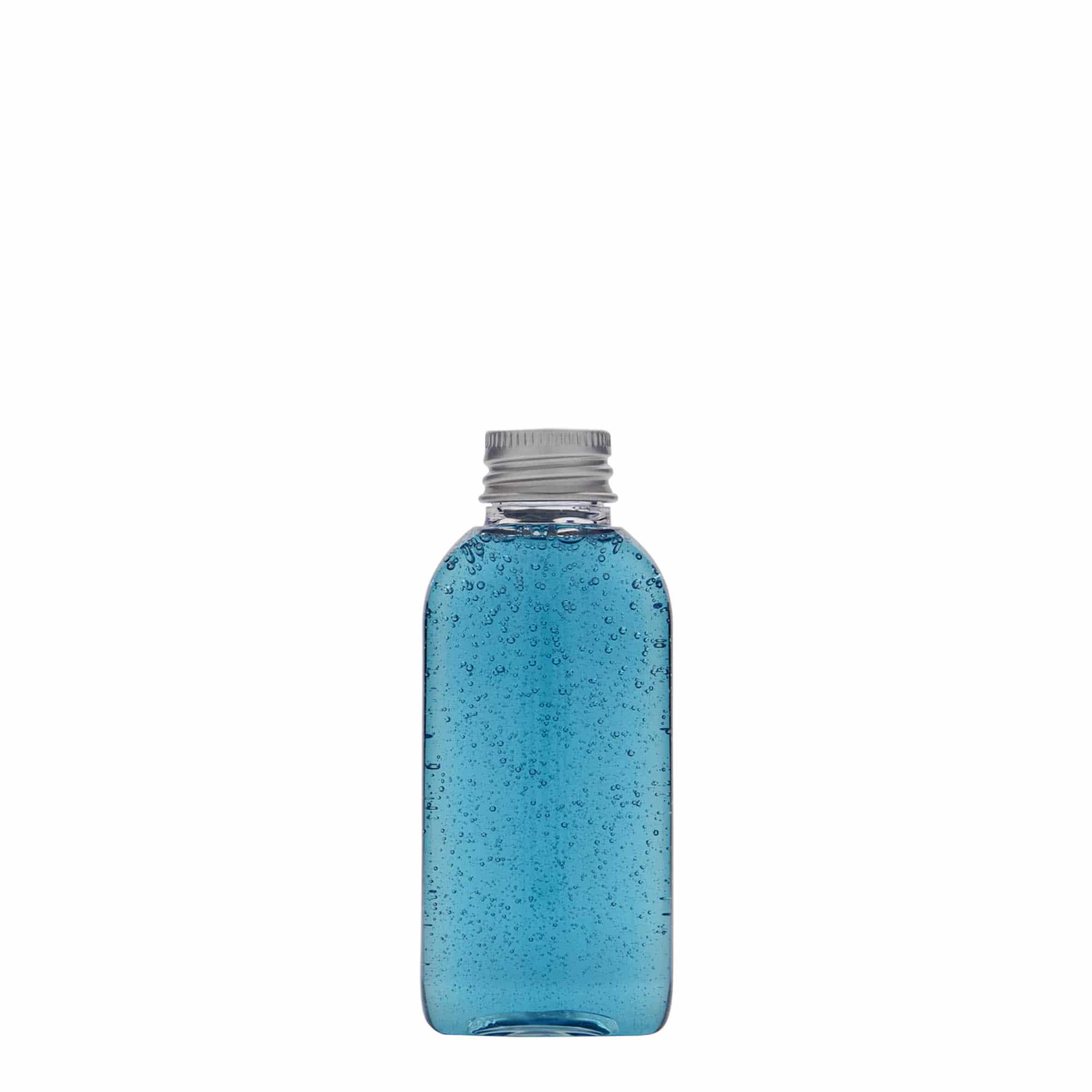 50 ml PET bottle ‘Iris’, oval, plastic, opening: 20/410