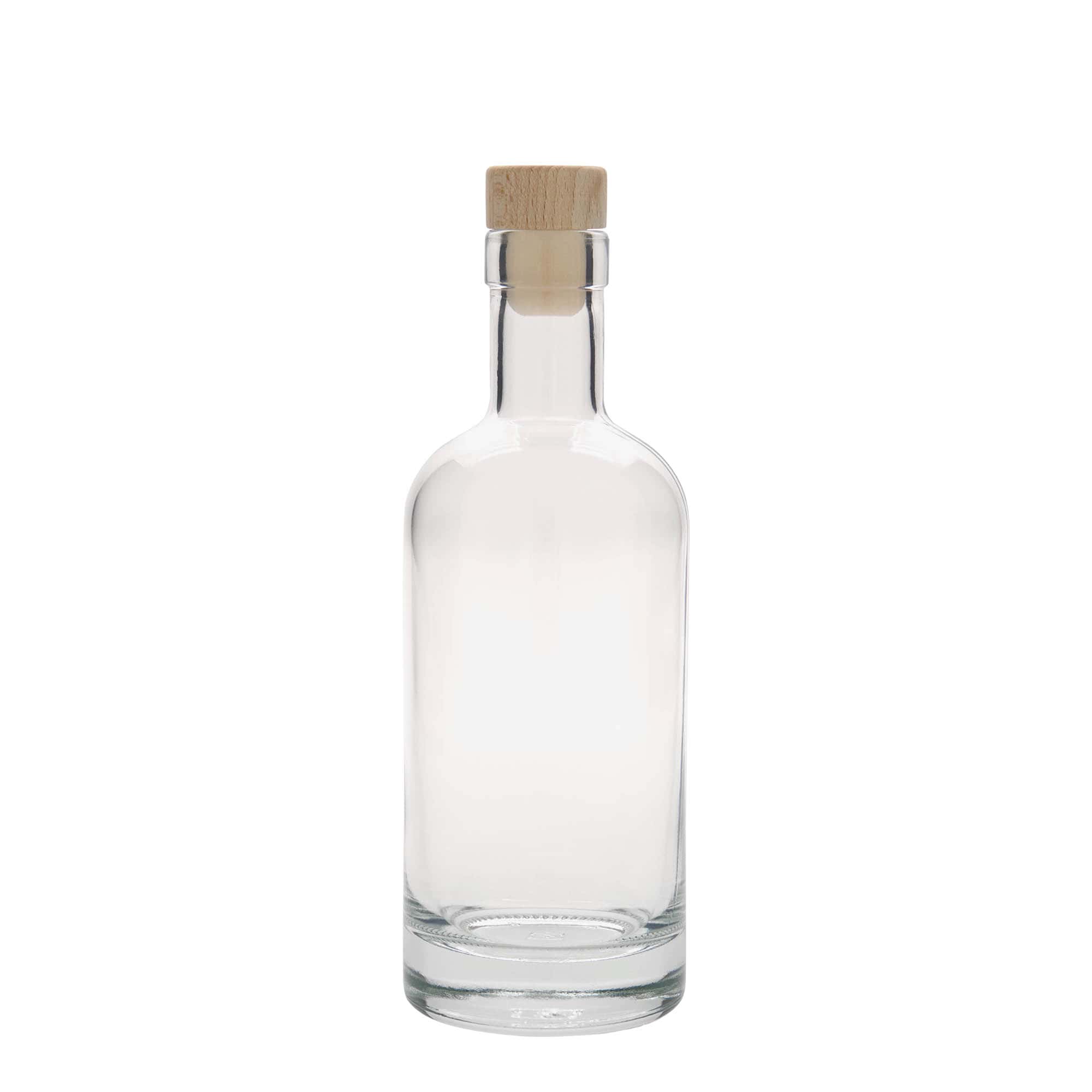 350 ml glass bottle 'Linea Uno', opening: cork