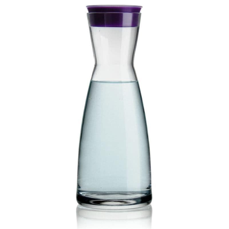 1,000 ml carafe 'Ypsilon', glass, violet
