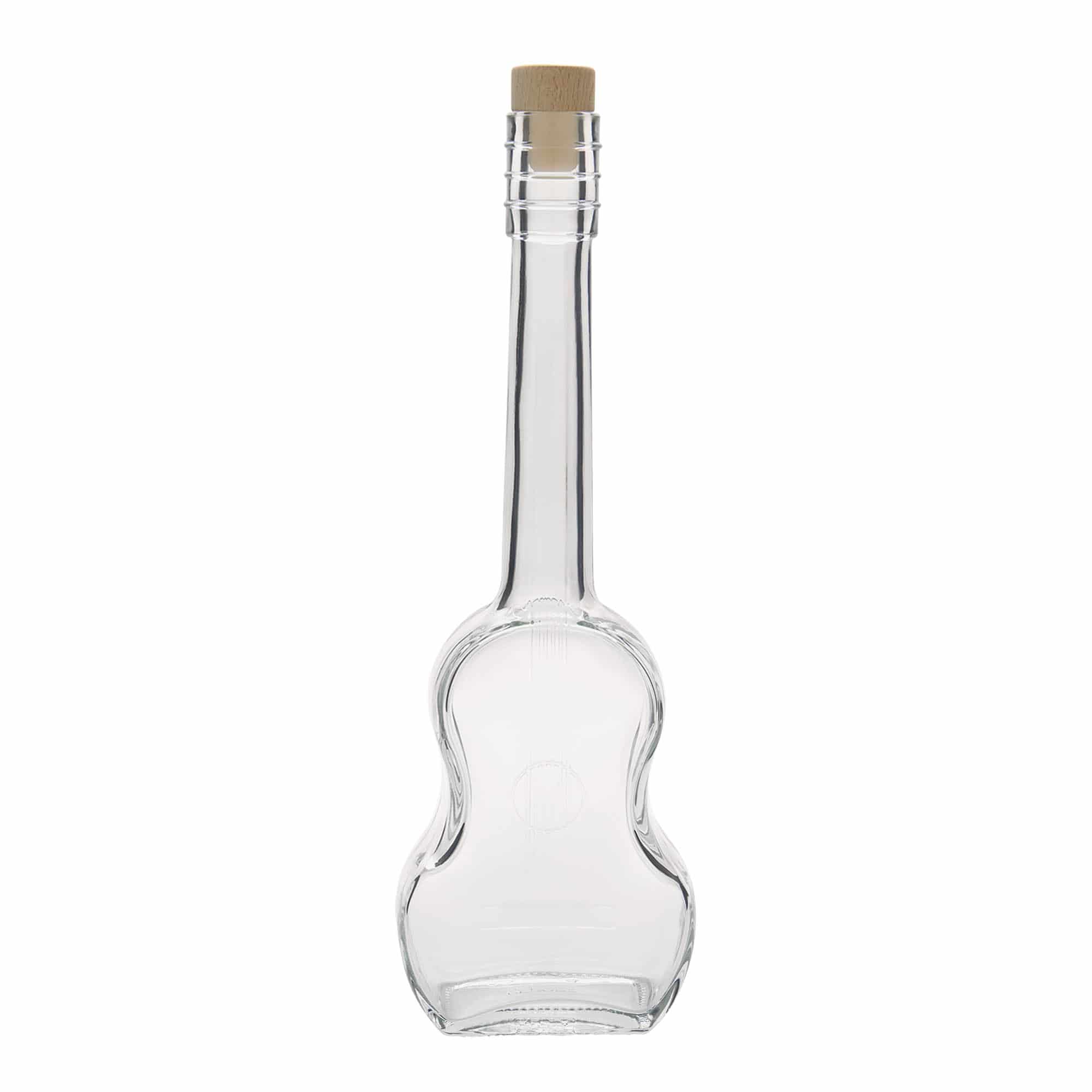 500 ml glass bottle 'Guitar', opening: cork