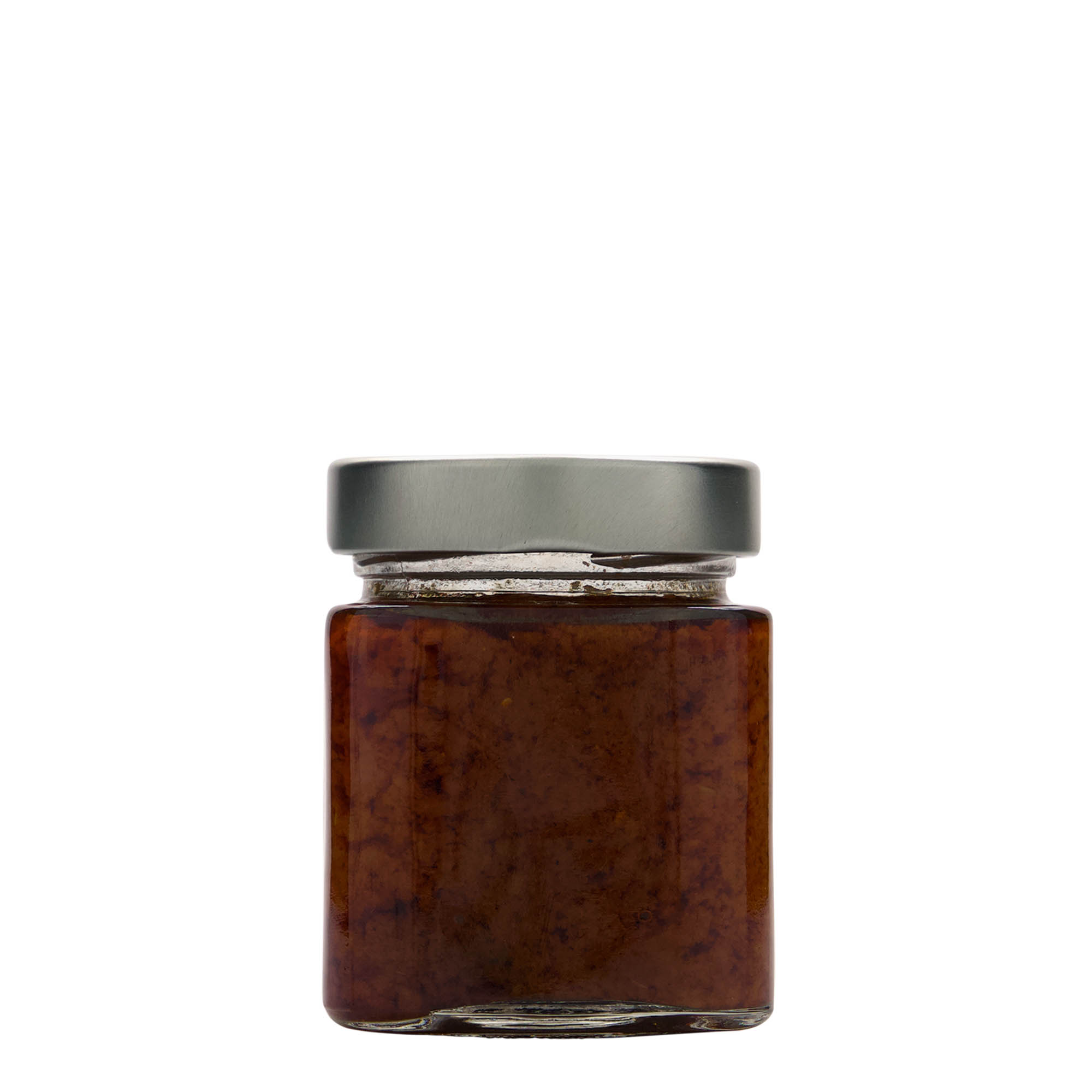 212 ml square glass 'Ikarus', opening: Deep-Twist-Off (DTO 63) 212 ml square glass 'Ikarus', opening: Deep-Twist-Off (DTO 63)