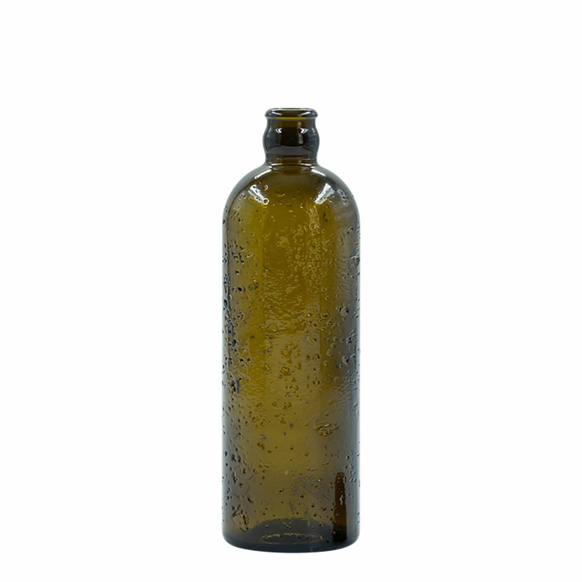 500 ml Wildly Crafted glass bottle 'Bobber Jr', brown, opening: cork